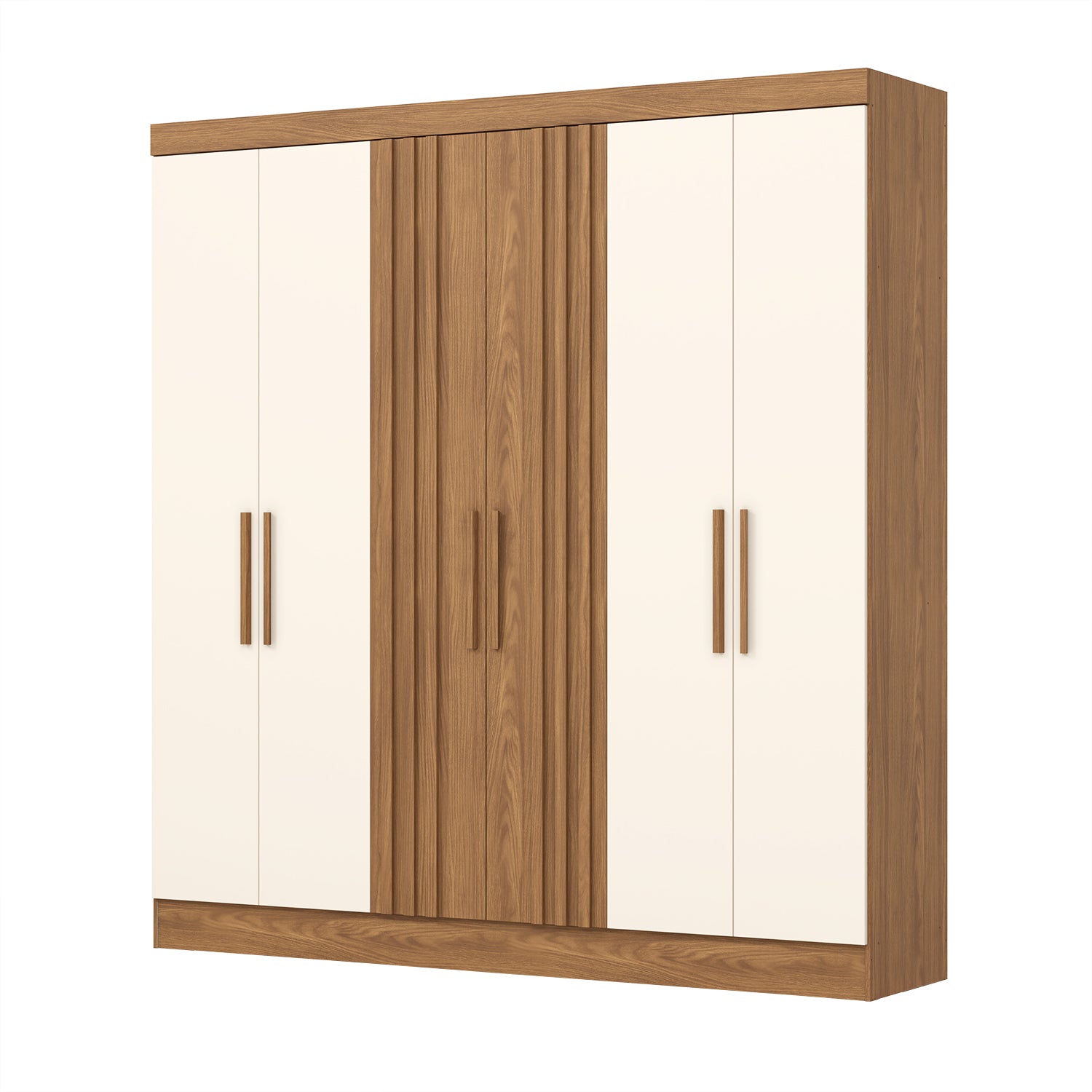 Closet Otto 200X210X47 Natural, Off White