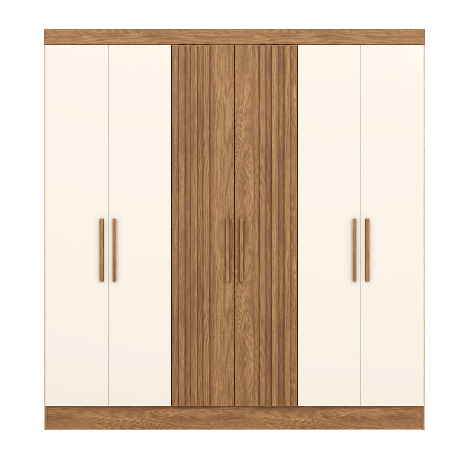 Closet Otto 200X210X47 Natural, Off White