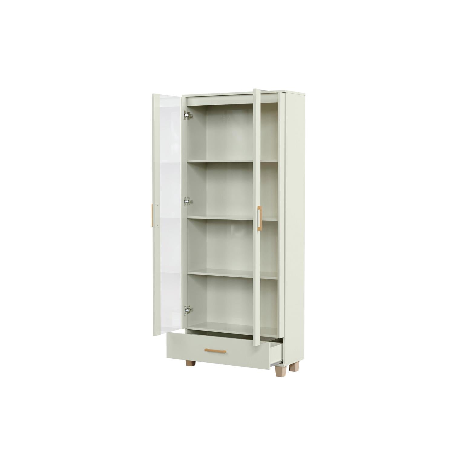 Vitrina Ivo 77X184X30 Off White