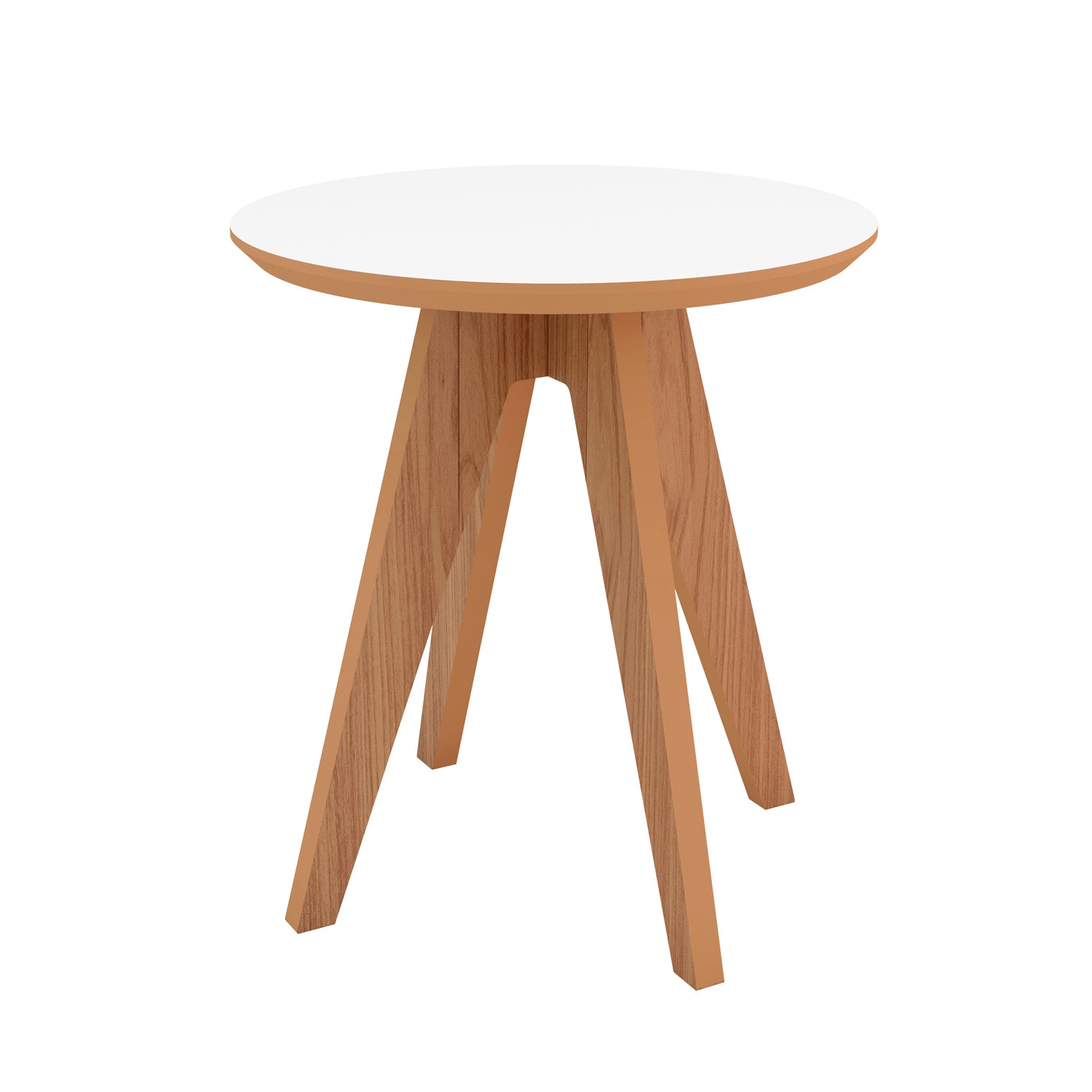 Mesa Auxiliar Toni 50X55X50 Natural, Off White