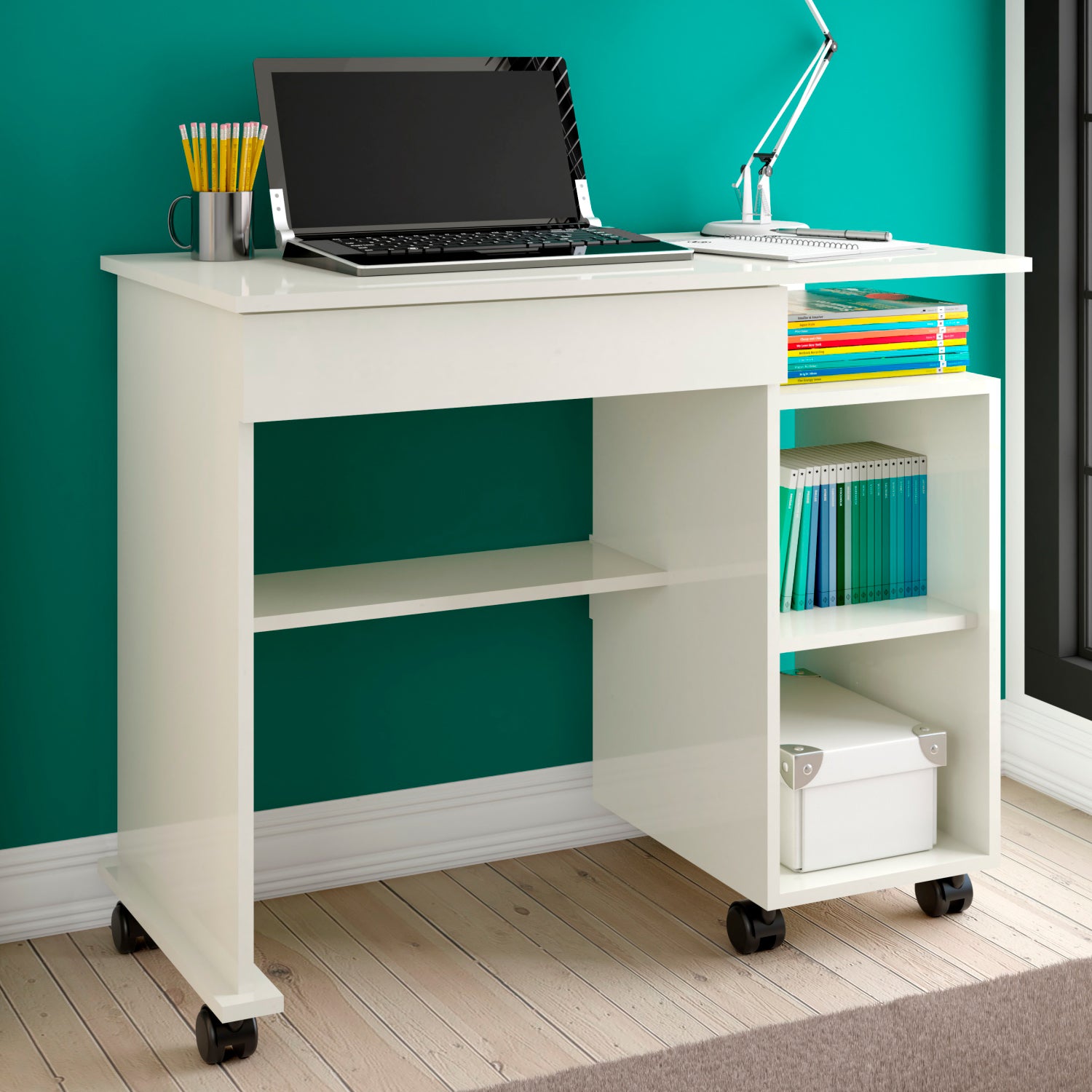 Escritorio Leo 91X74X45 Off White