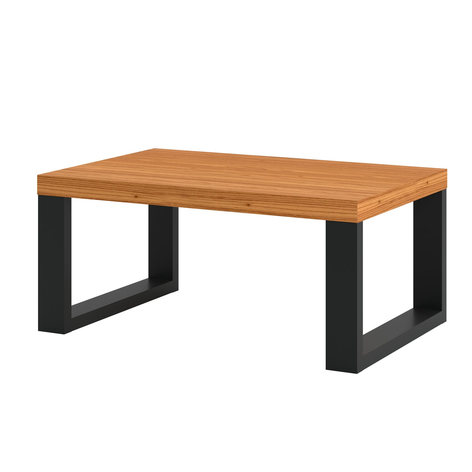Mesa De Centro Cox 67X30X44 Natural, Negro
