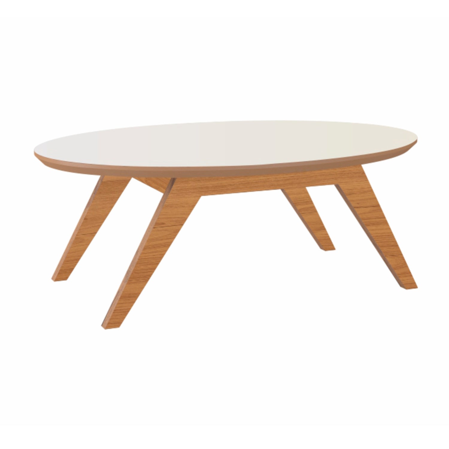 Mesa De Centro Lexus Natural, Off White