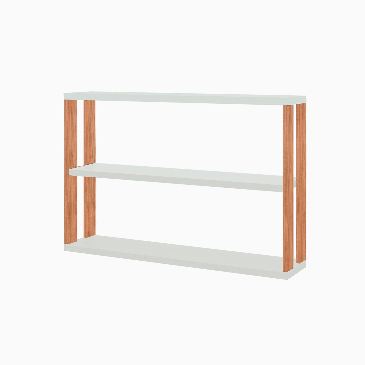 Repisa Cox 89X60X19 Natural, Off White