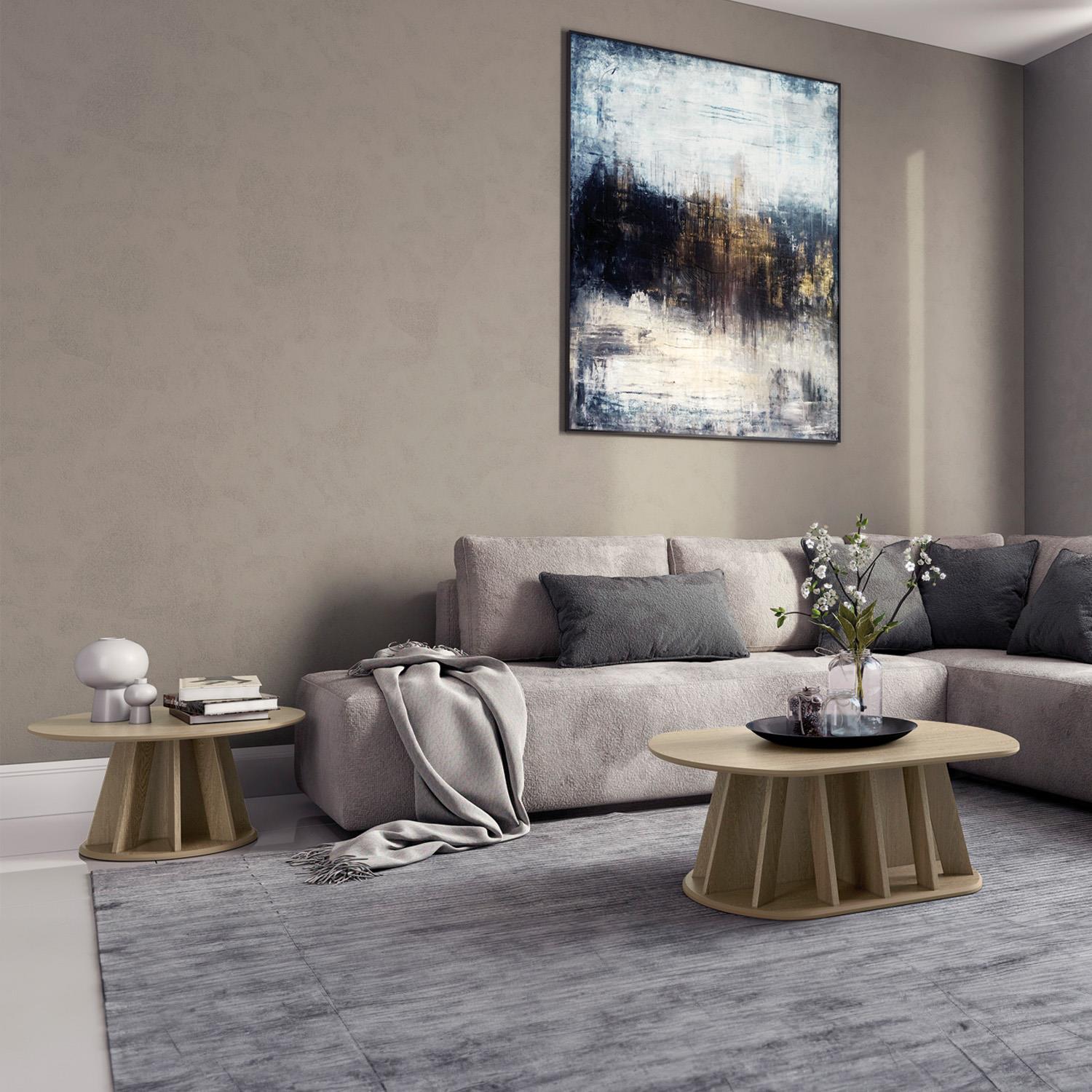 Mesa Centro Iris 90X35X70 Natural