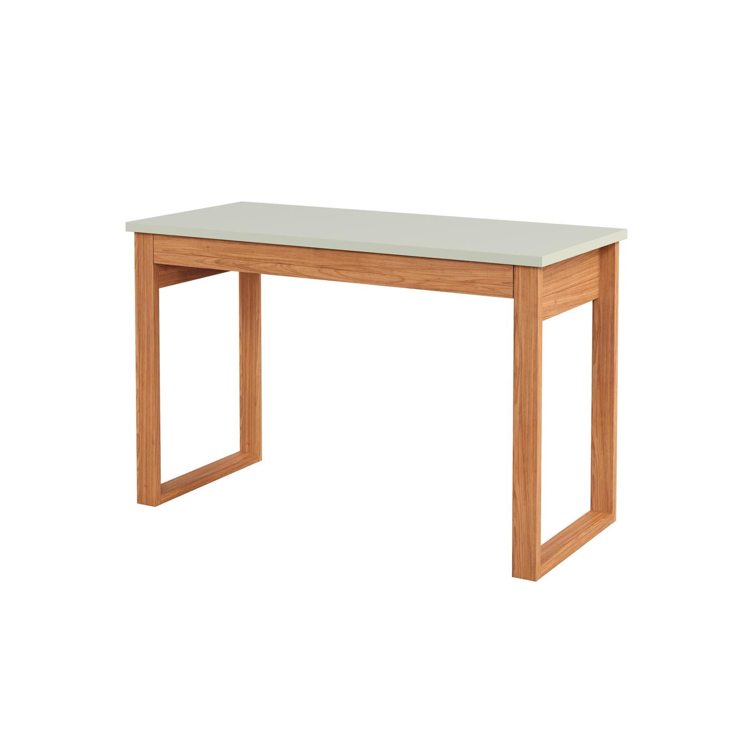 Escritorio Cox 118X75 Off White, Natural
