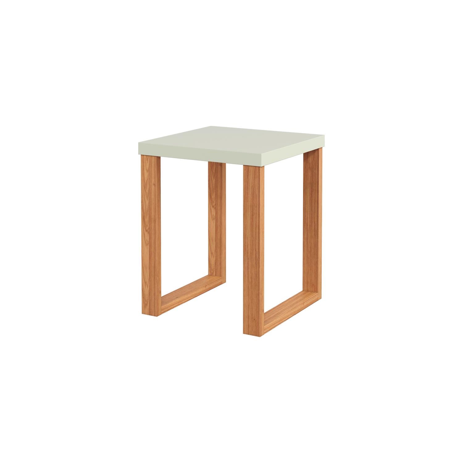 Mesa Auxiliar Cox 44X55X44 Natural, Off White