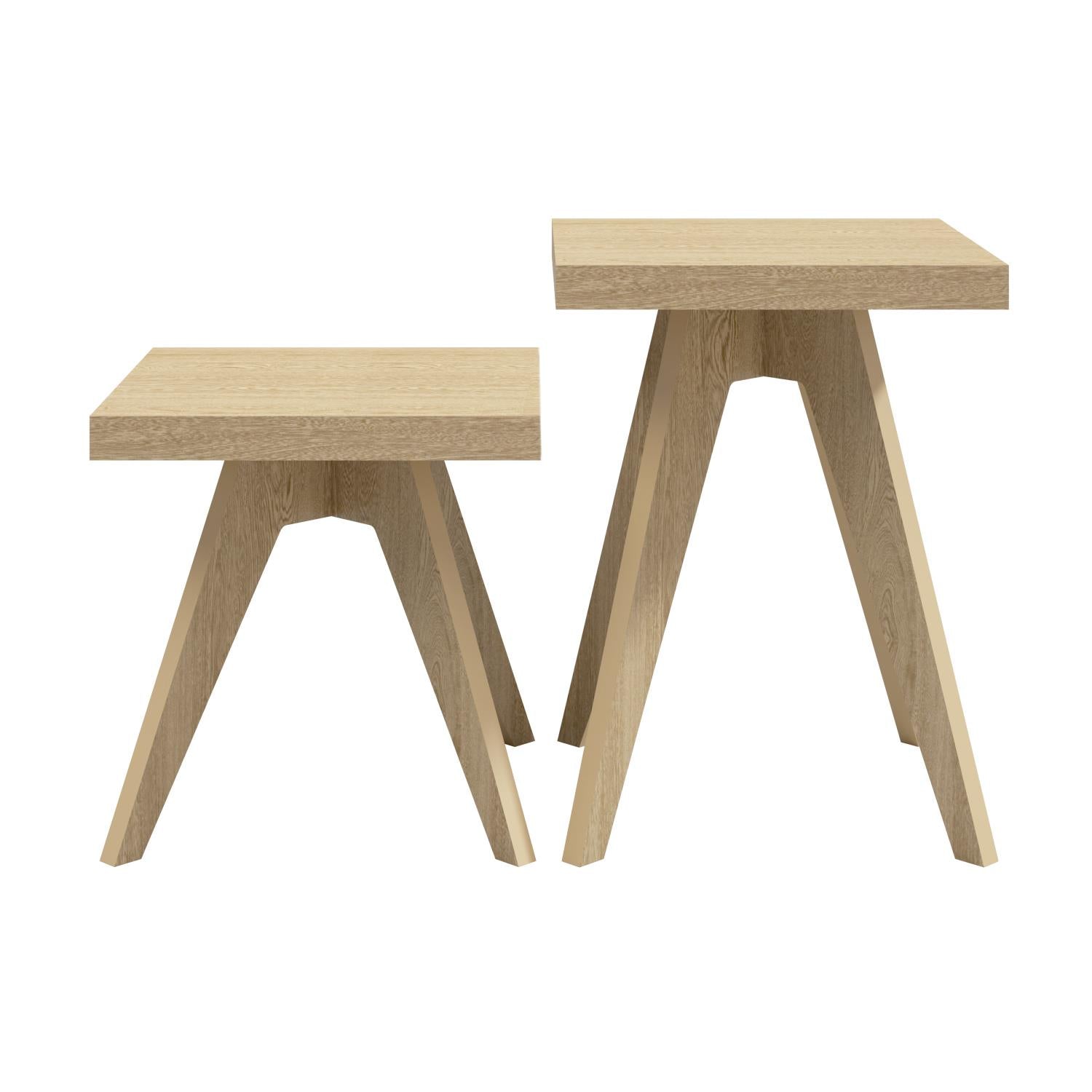 Mesa Decorativa X2 Oslo Natural*