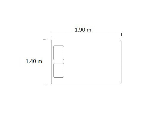 Combo Colchon Doble Delta Pillow Top + Cama