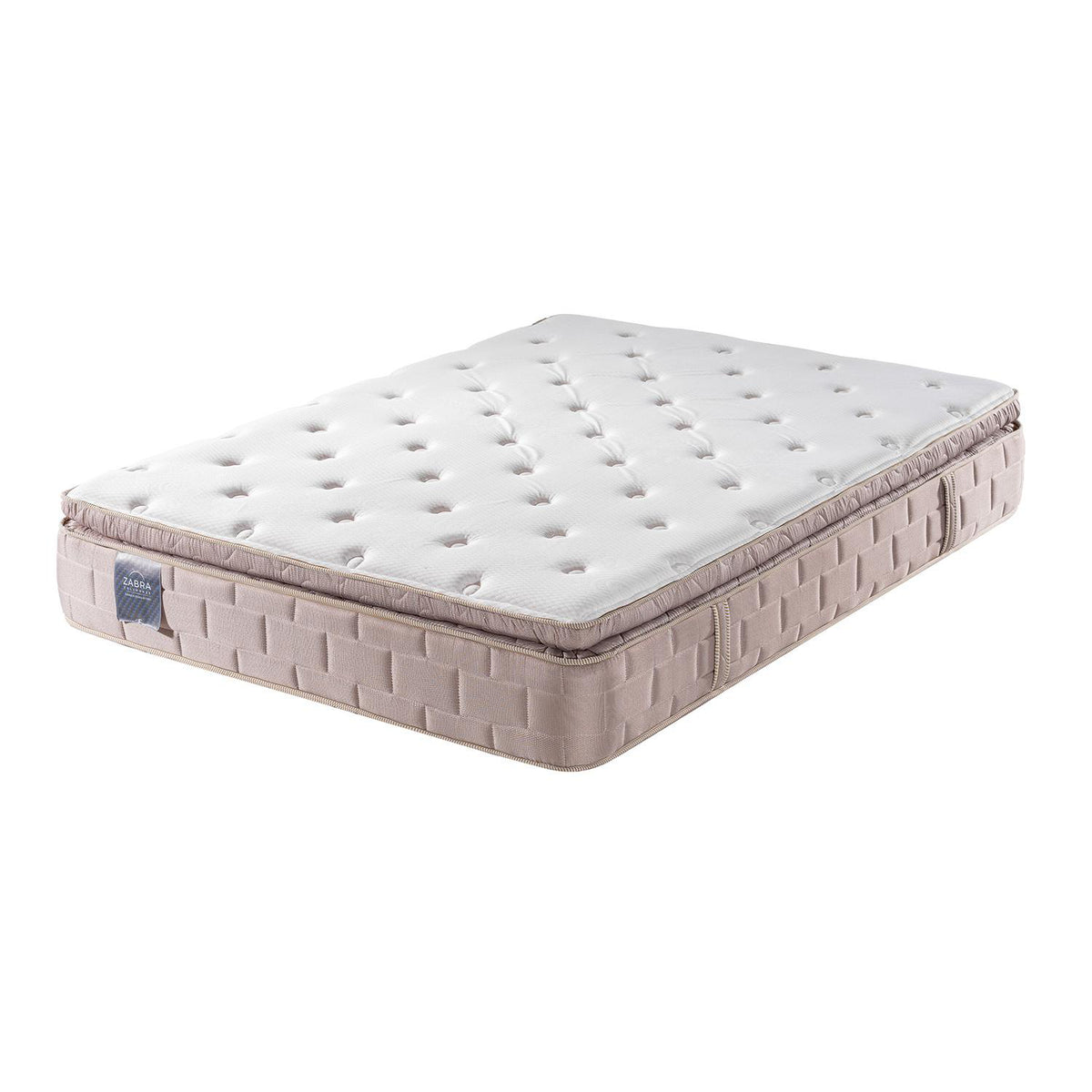 Colchón Semidoble Aurora Pillow Top + Gratis Cama Beige + 2 Almohadas