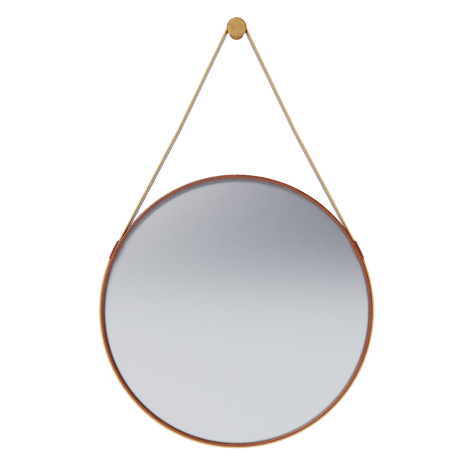 Espejo Aliss 81X81 Café