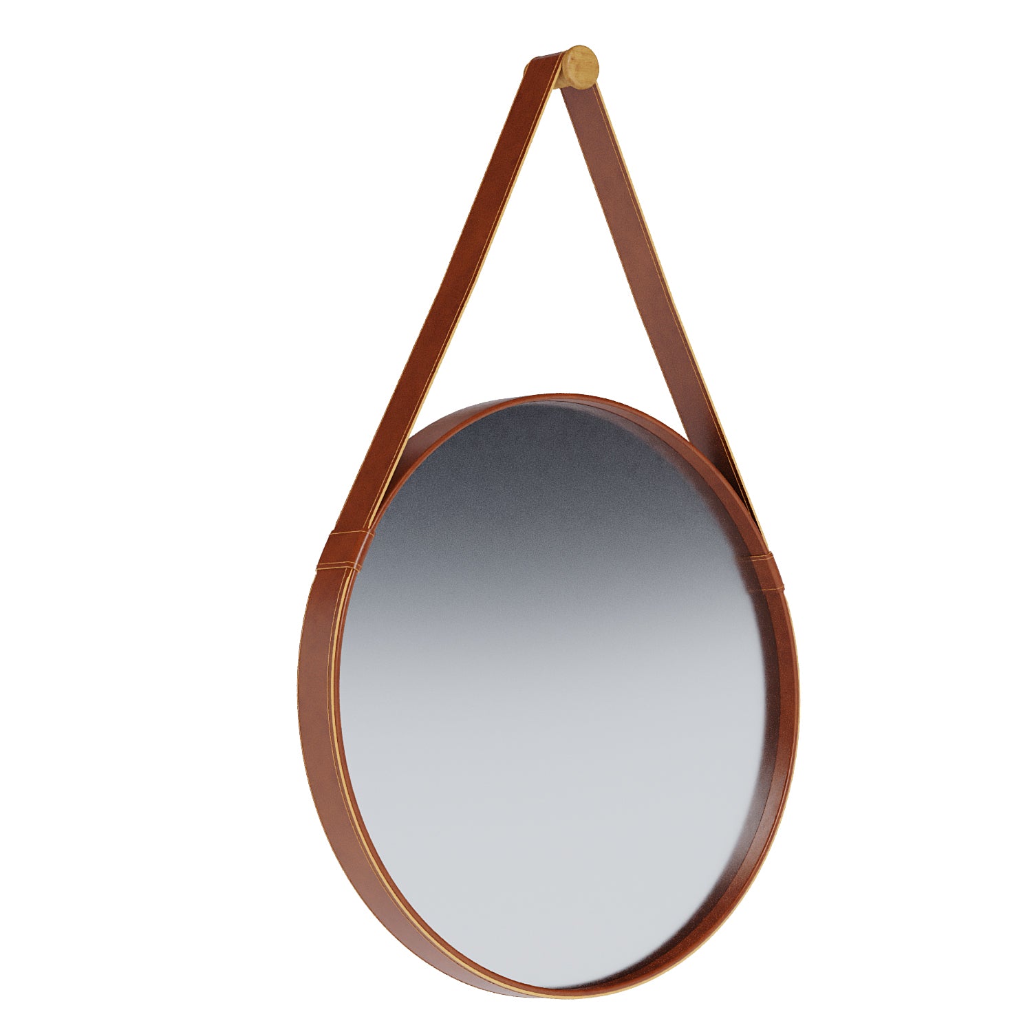 Espejo Aliss 81X81 Café