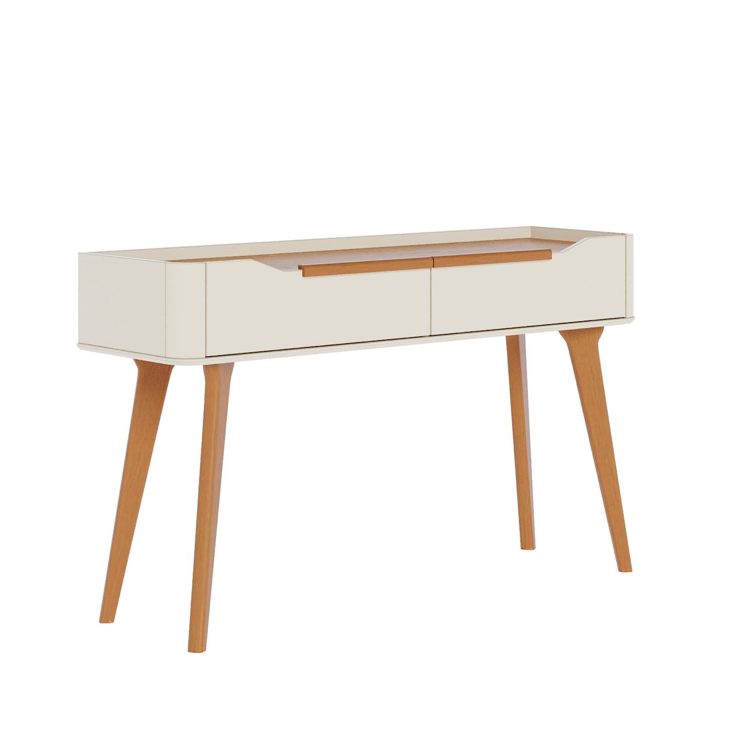 Consola Buxy 136X82 Off White, Natural