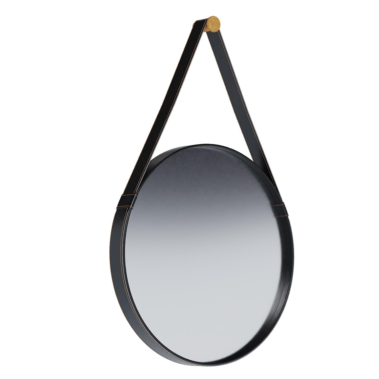 Espejo Aliss 81X81 Negro