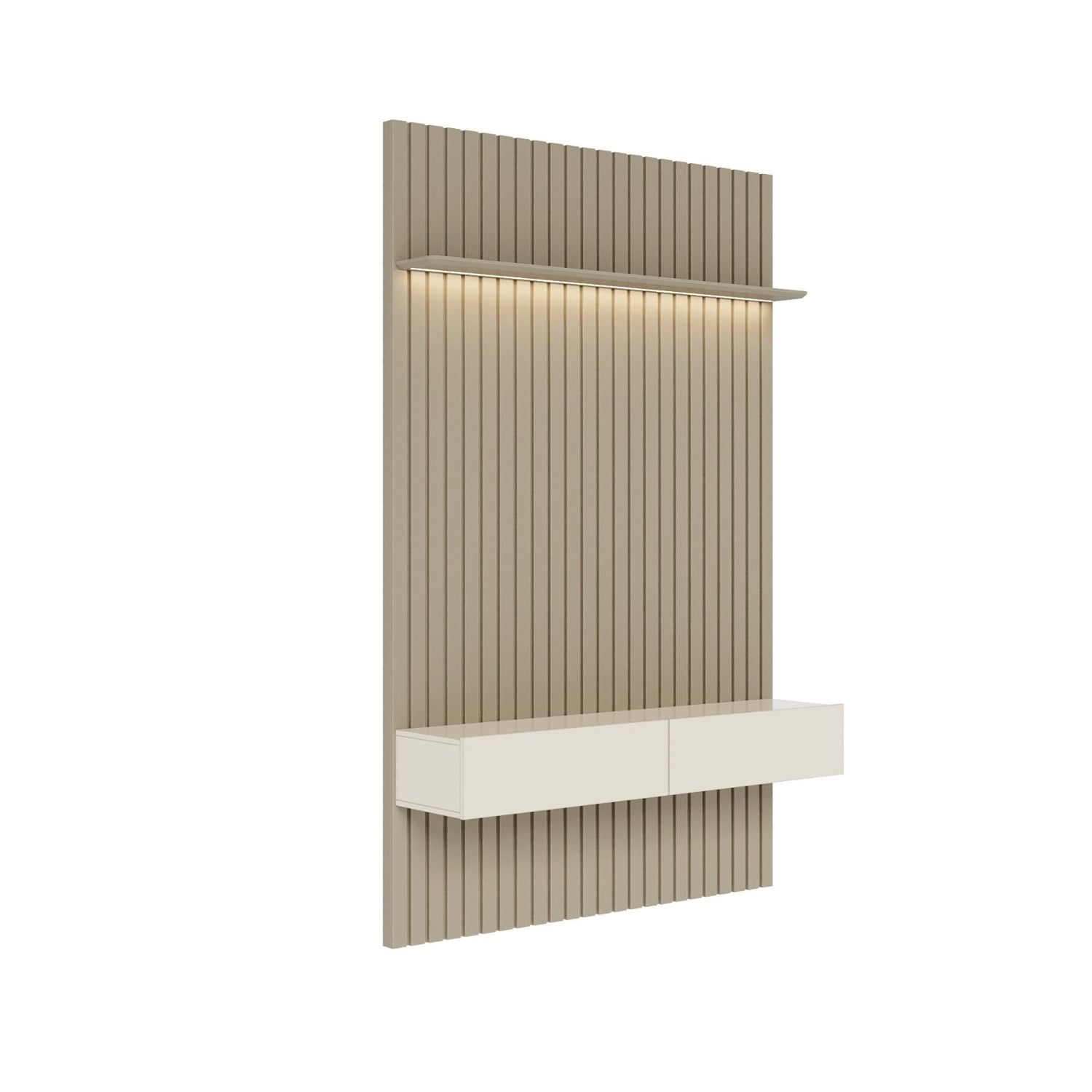 Panel De Tv Alain 137X218X36 Gris