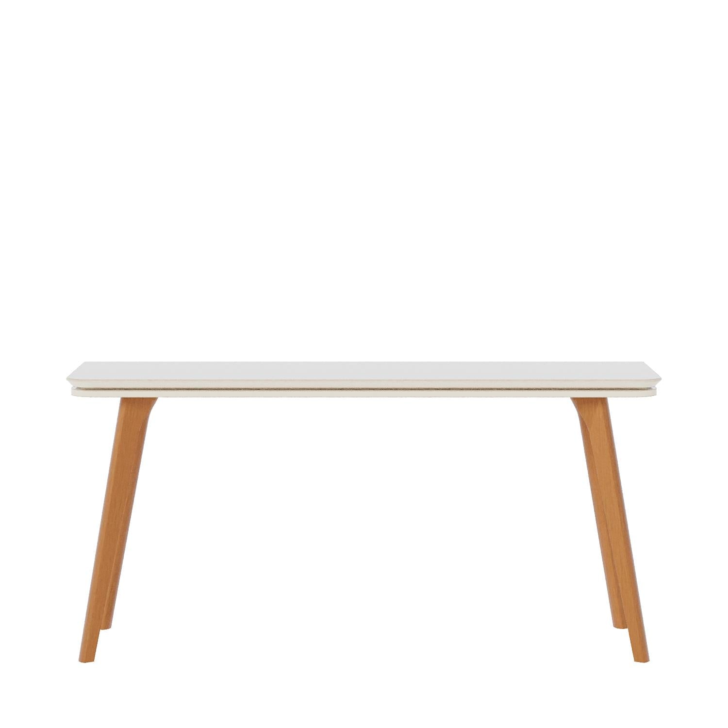Consola Aura 136X81 Off White, Natural