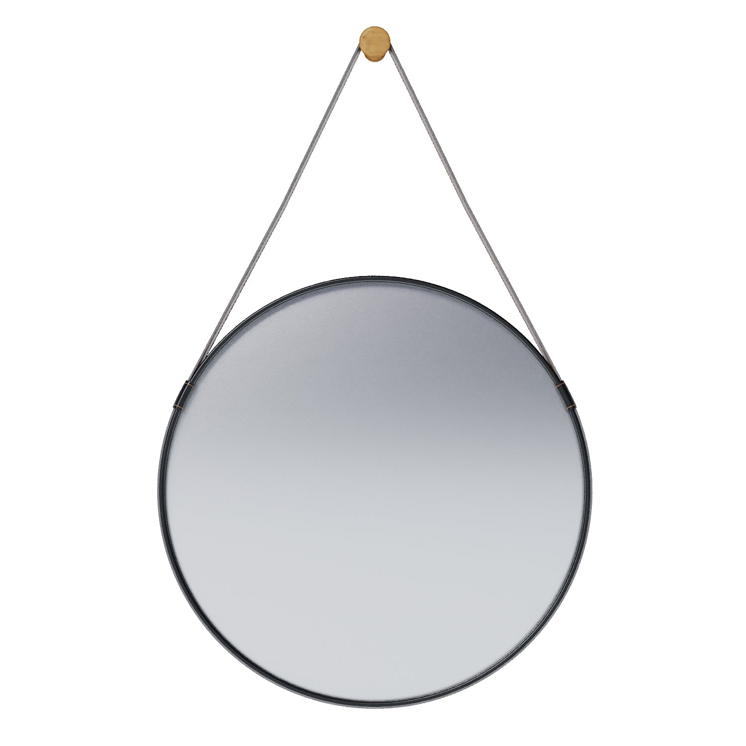 Espejo Aliss 81X81 Negro