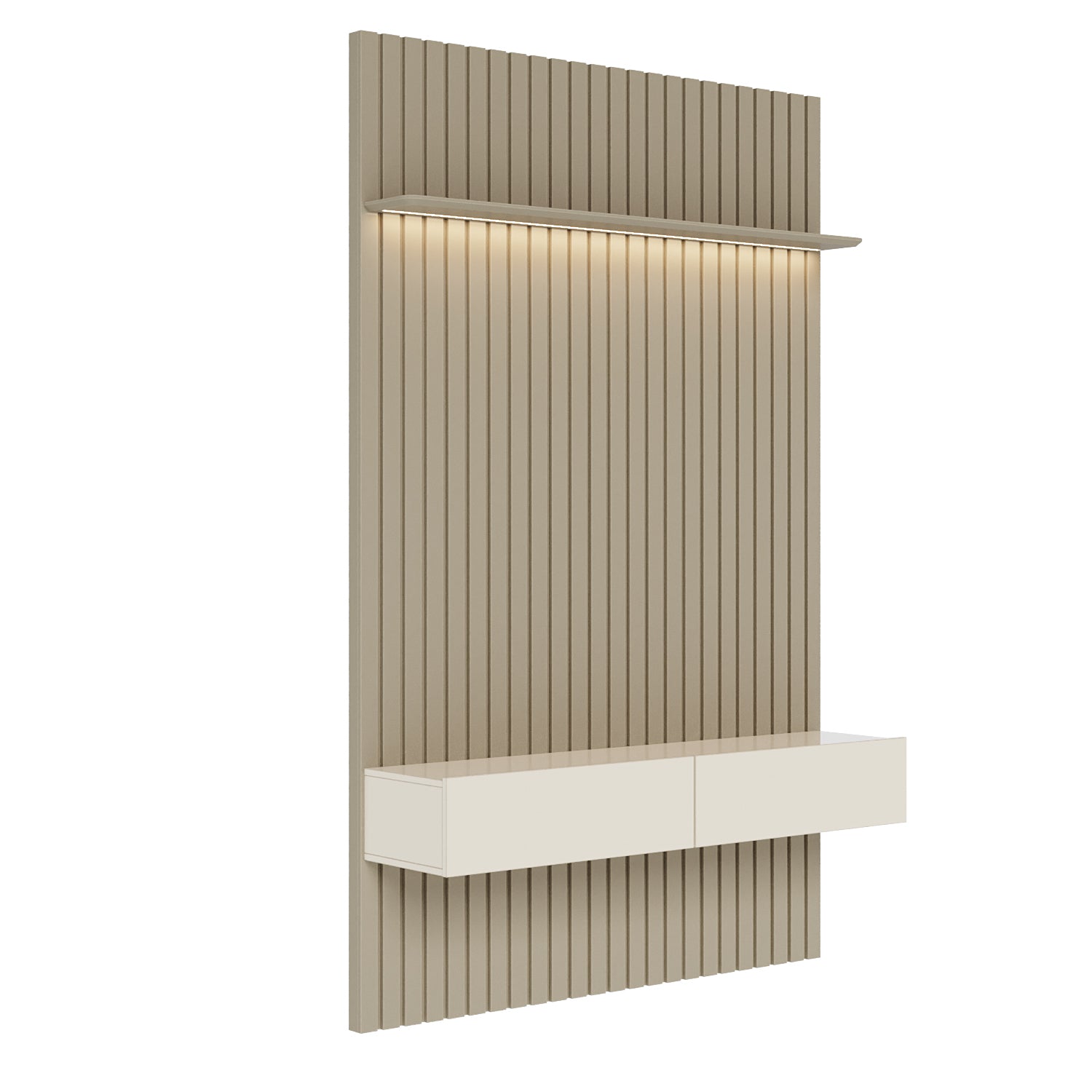 Panel De Tv Alain 137X218X36 Gris