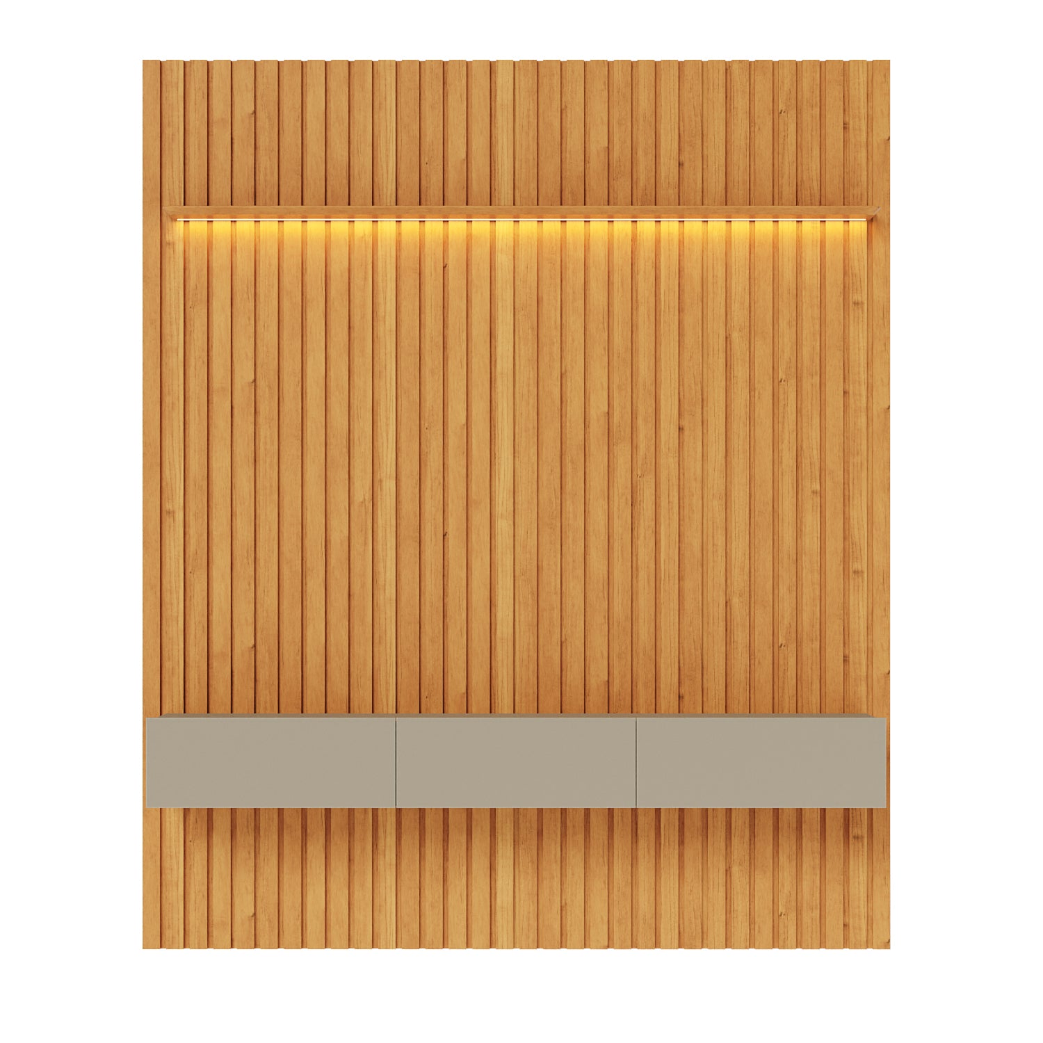 Panel De Tv Alain 184X218X36 Natural