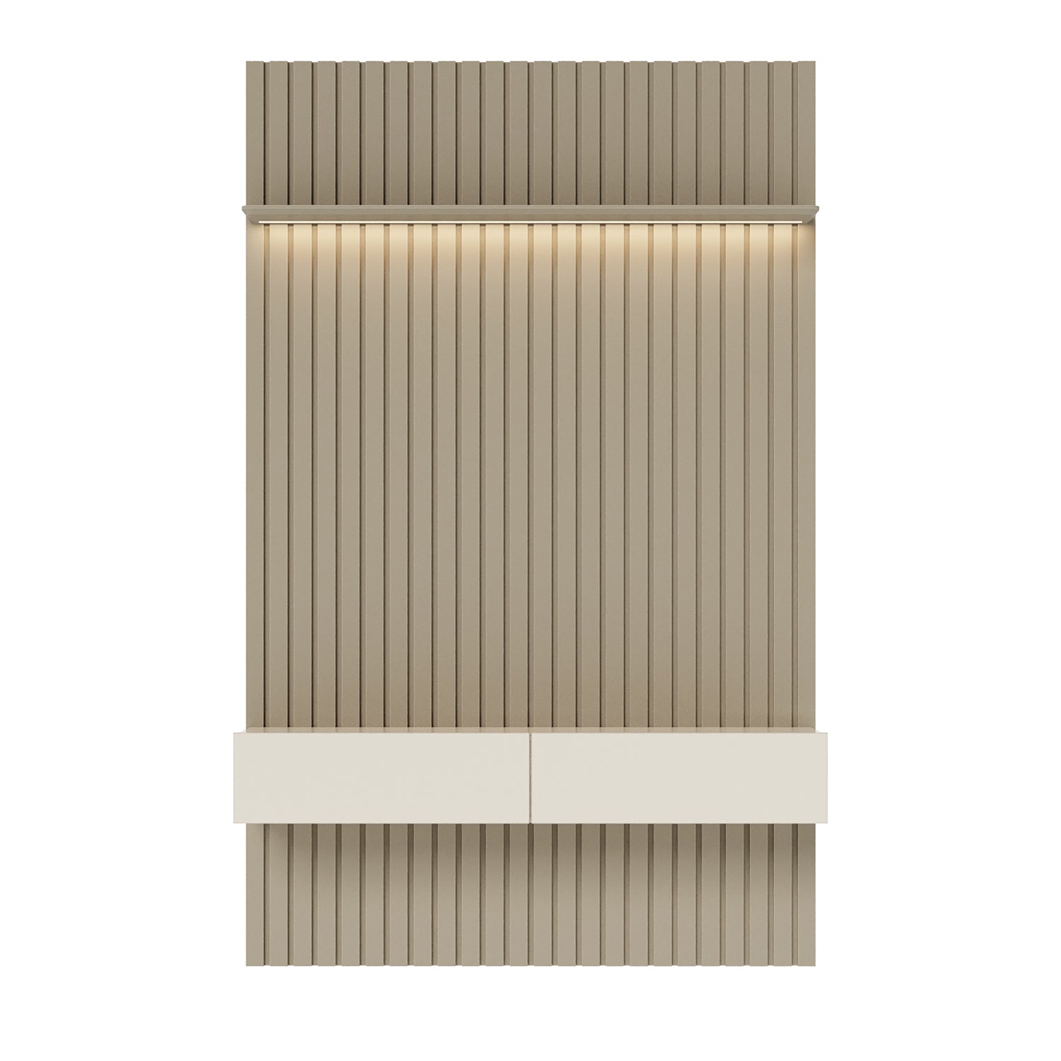 Panel De Tv Alain 137X218X36 Gris