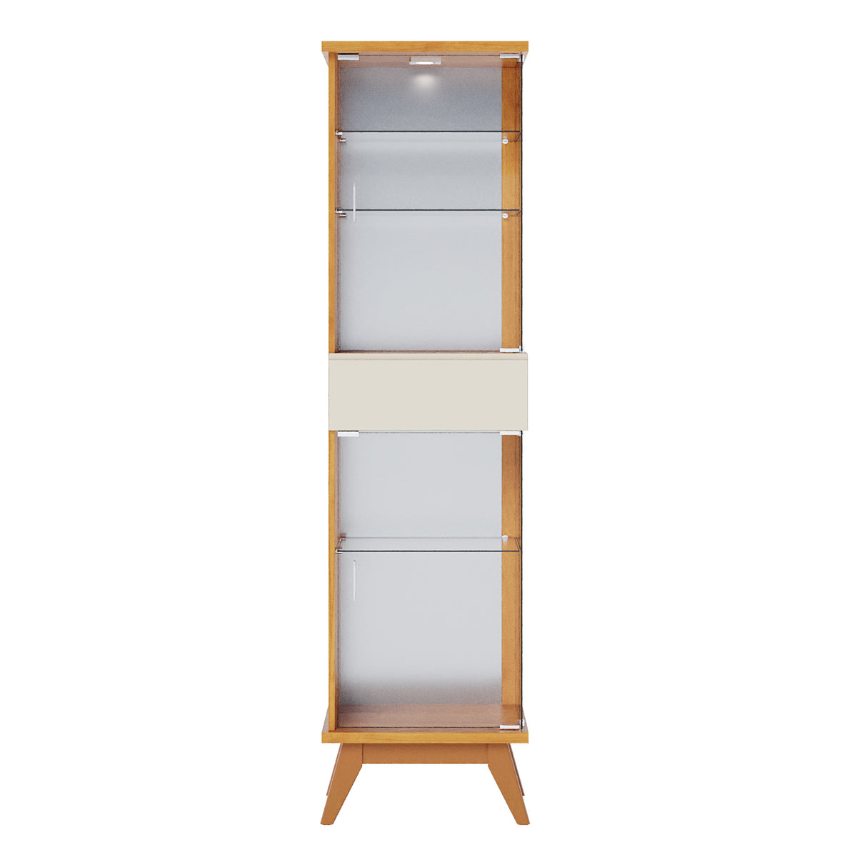 Vitrina Ines 48X183X41 Natural, Off White