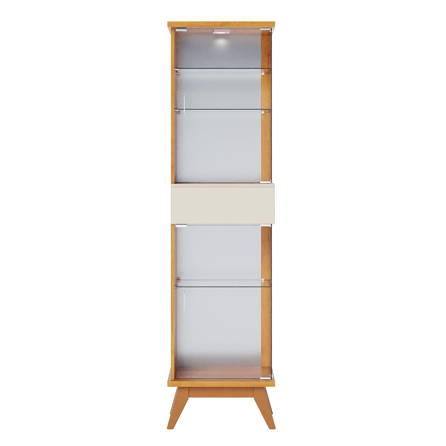 Vitrina Ines 48X183X41 Natural, Off White