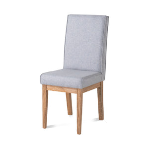 Comedor 4 Puestos Gael Lino Icono Plata, Natural