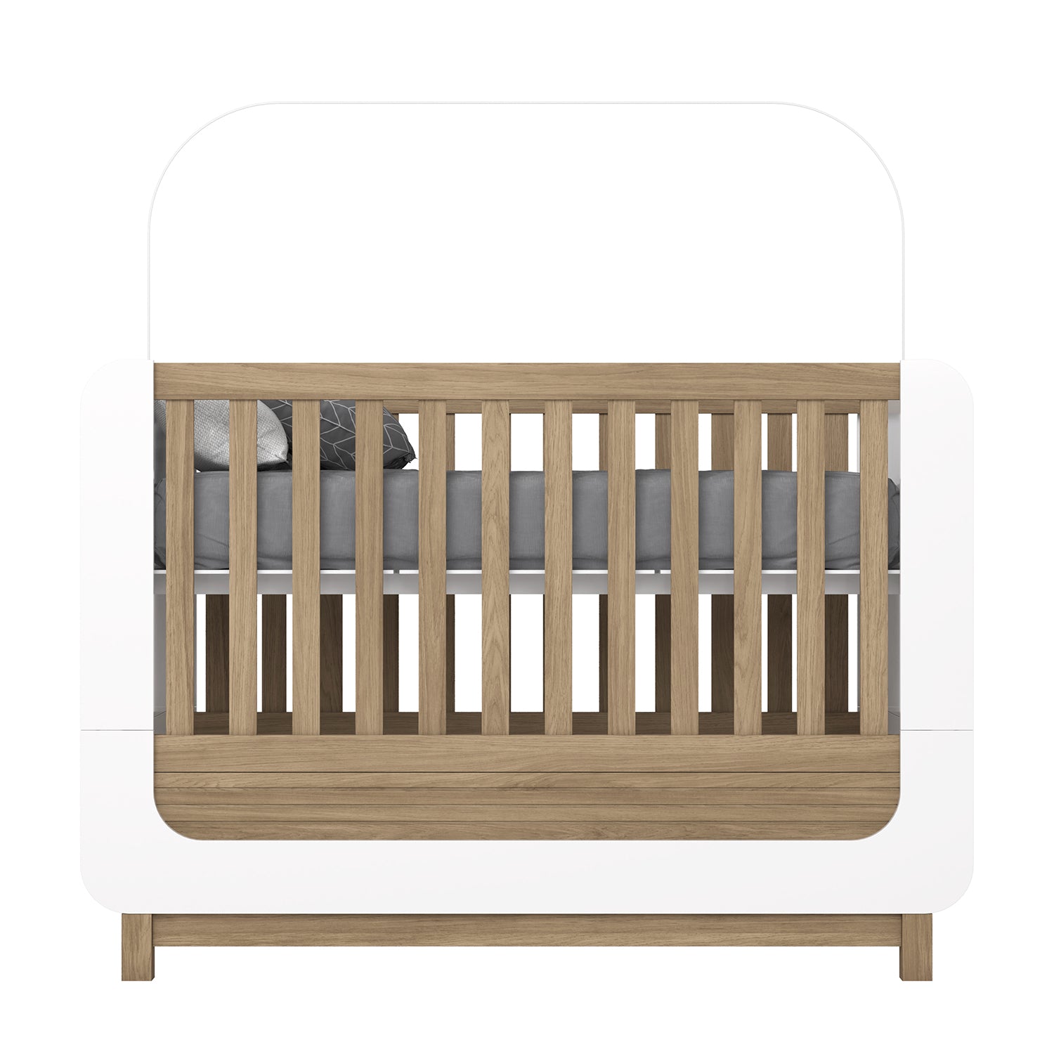 Cuna Para Bebé Trendy Blanco, Natural