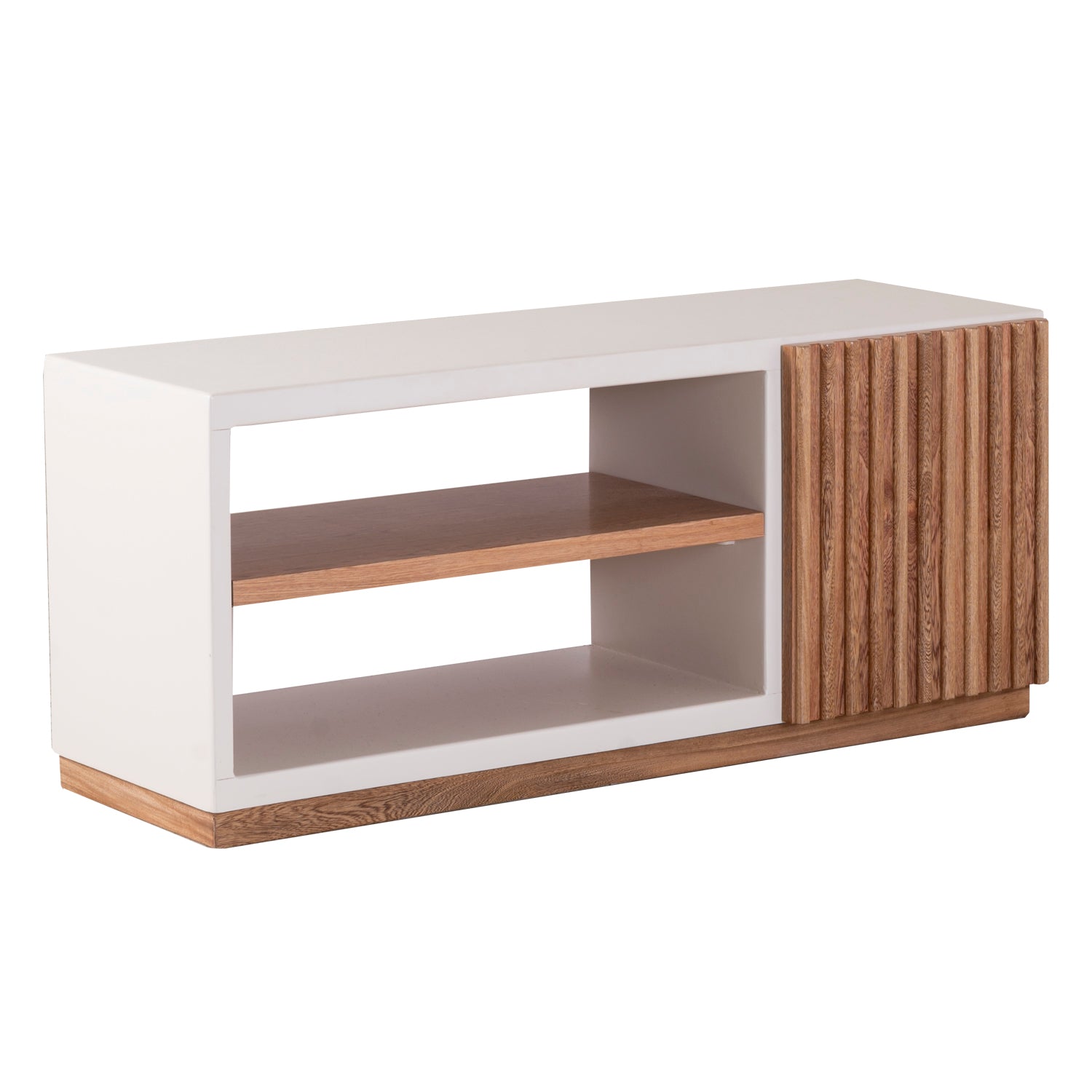 Módulo Auxiliar Dina Off White, Natural