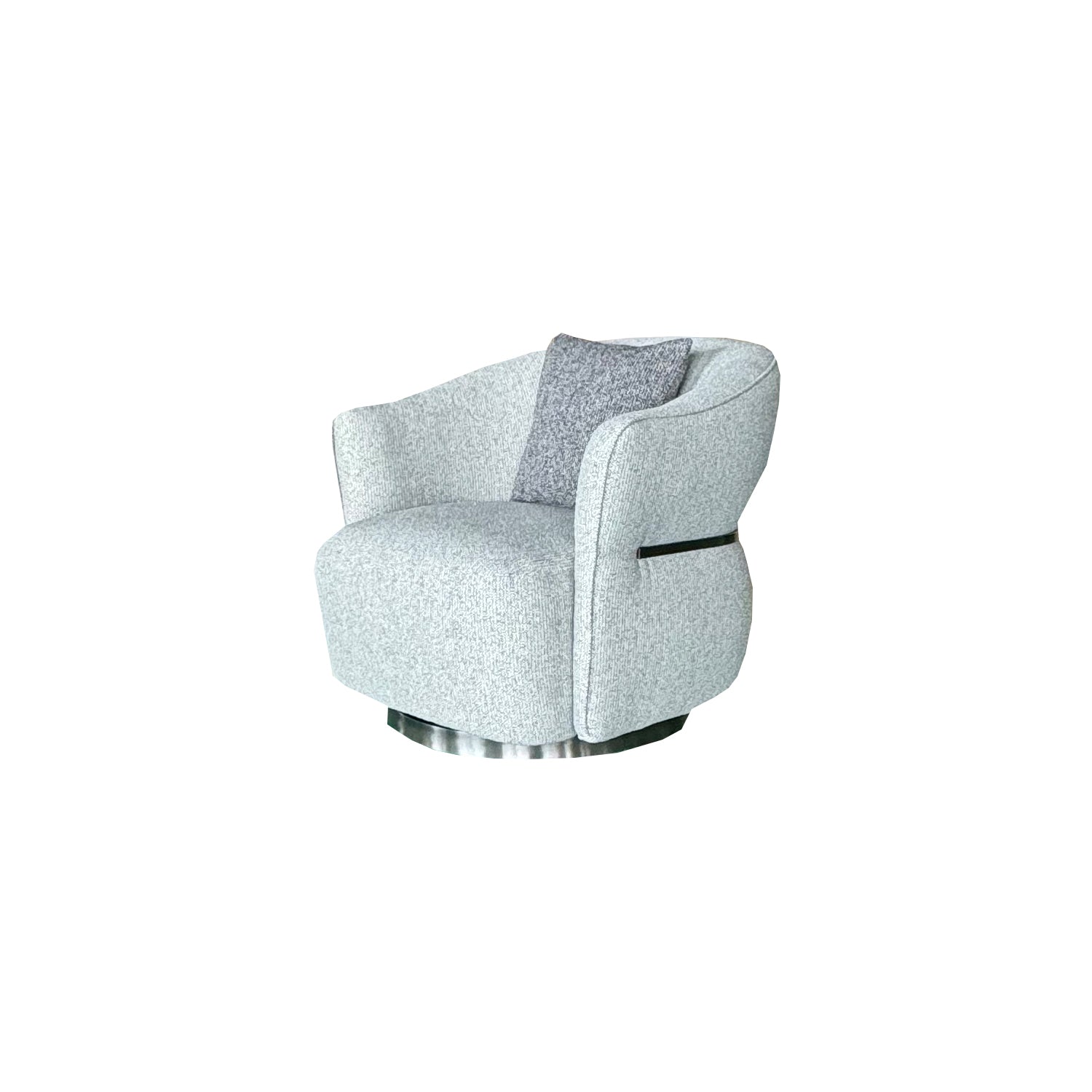 Poltrona Serrat Lino Gris