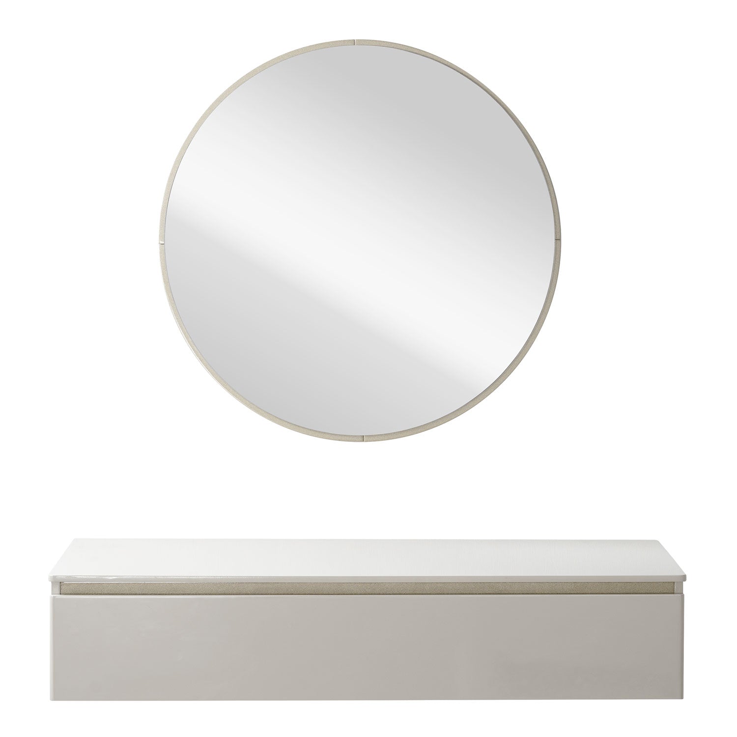 Tocador Moratti Greige, Champaña Solo Base