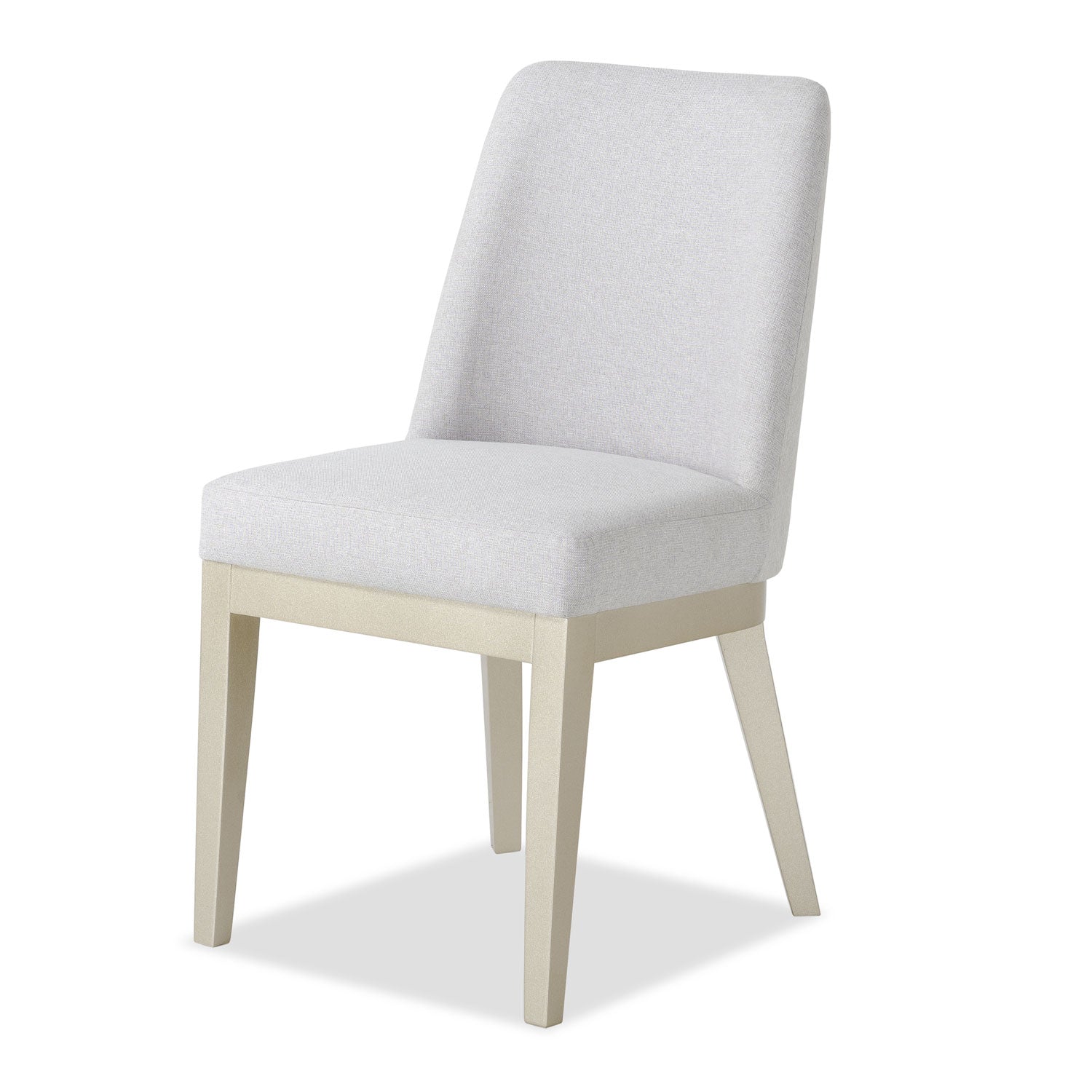 Comedor 4 Puestos Rieli Microfibra Atlanta Beige, Champaña