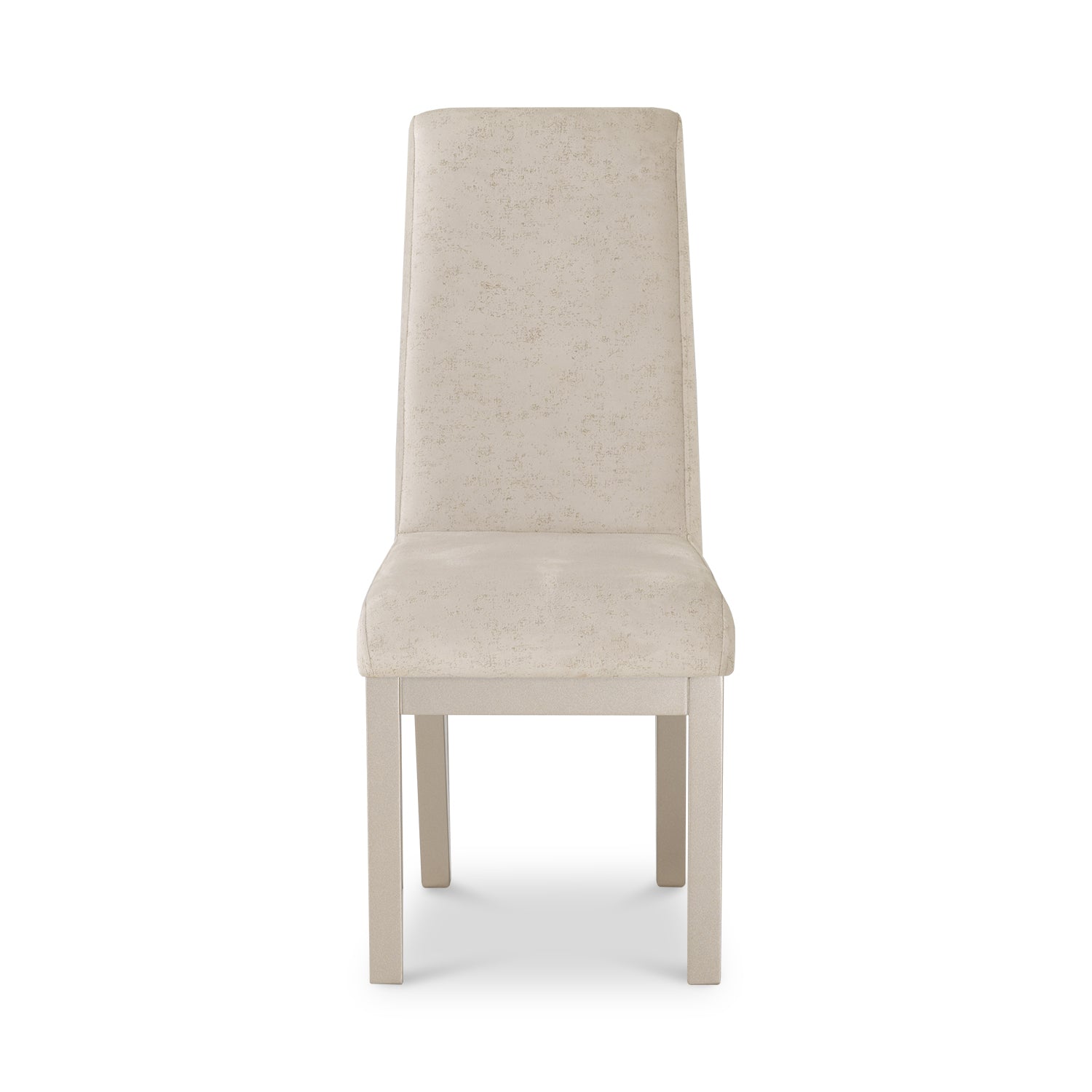 Comedor 4 Puestos Dublin Velvet Idilio Beige, Champaña
