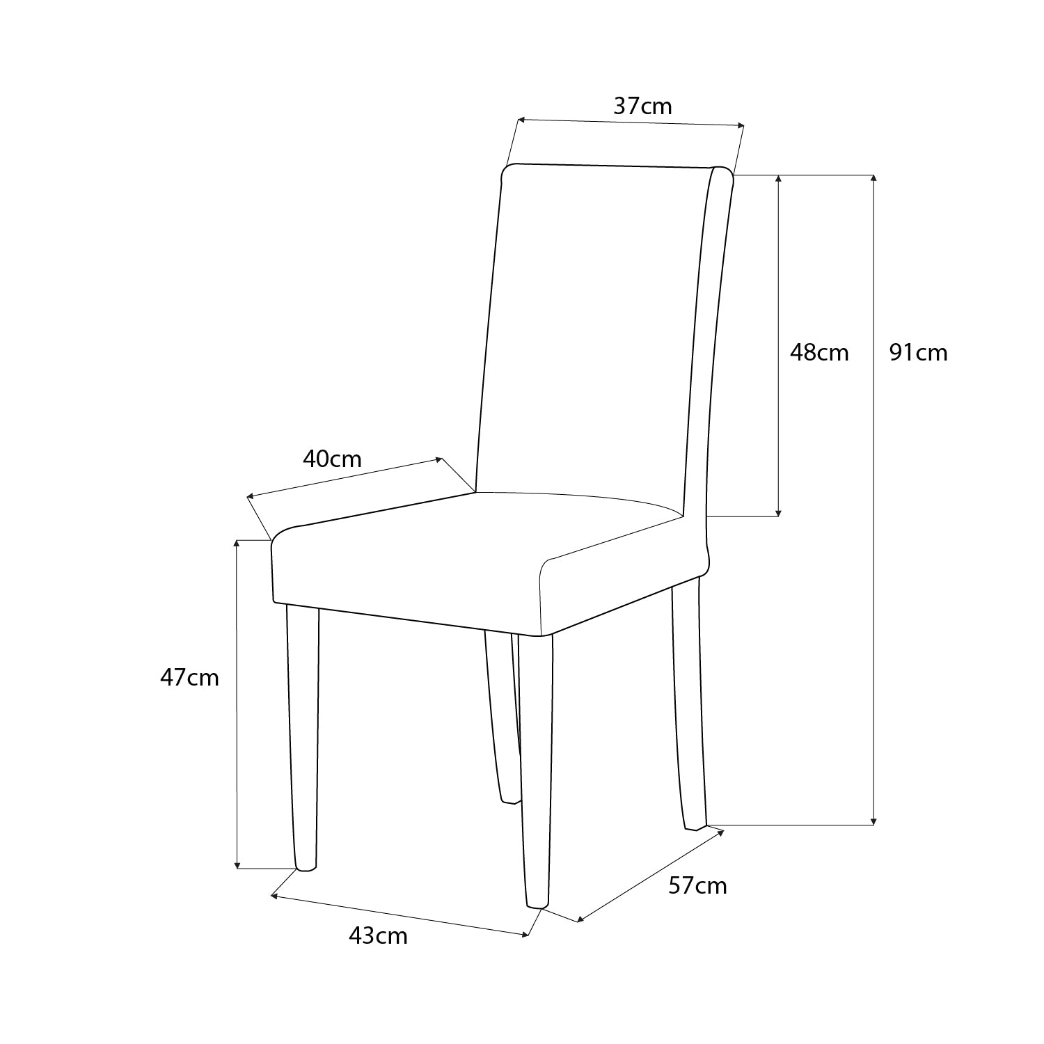 Comedor 4 Puestos Adam Lino Verona Beige, Natural 4 Sillas