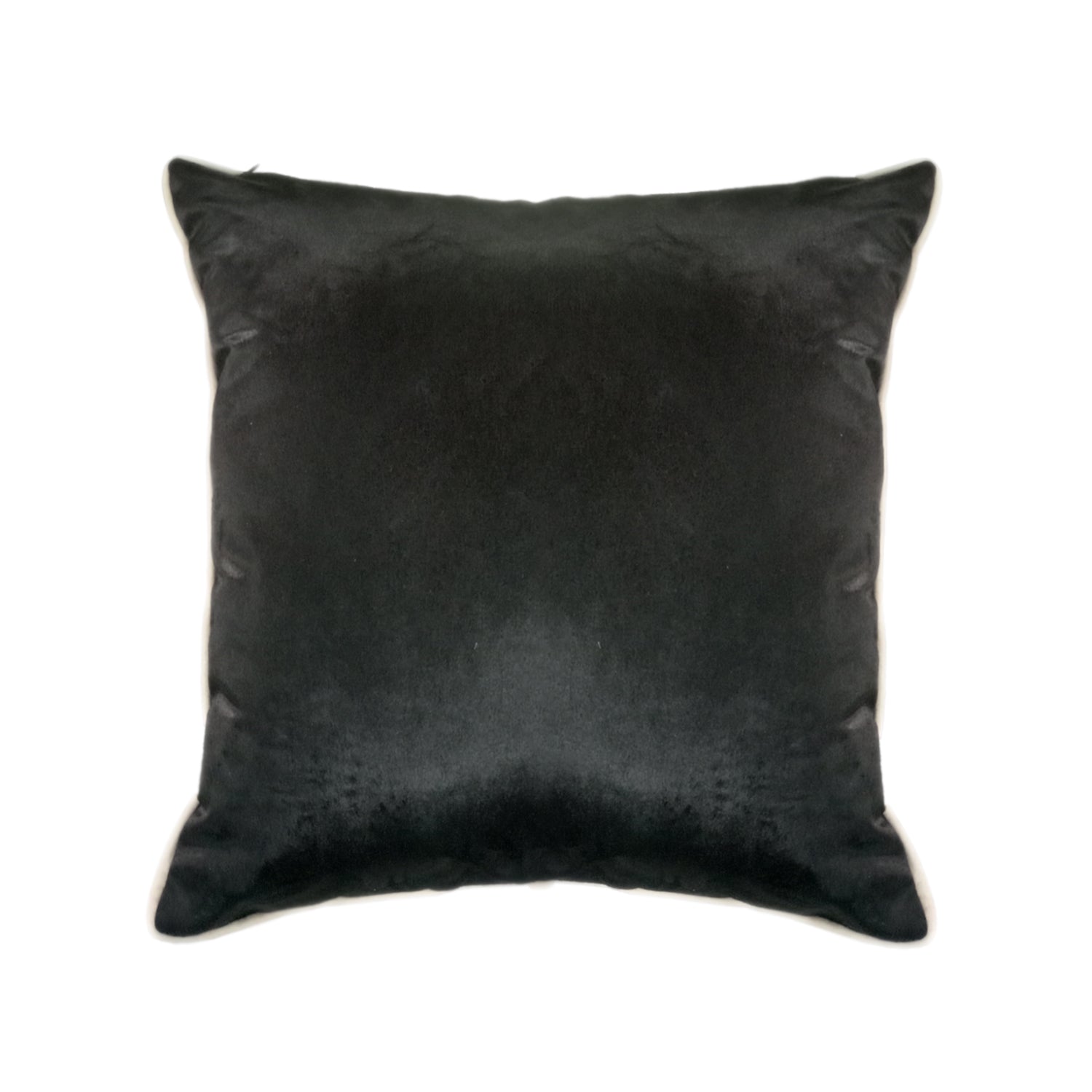 Cojin 45X45 Collins Negro Con Embone