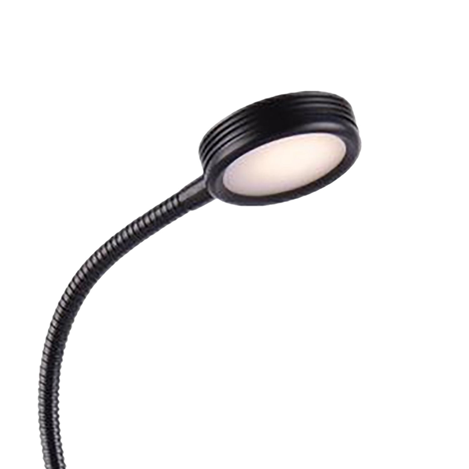 Lampara De Mesa 16X15  Led Dava Negra