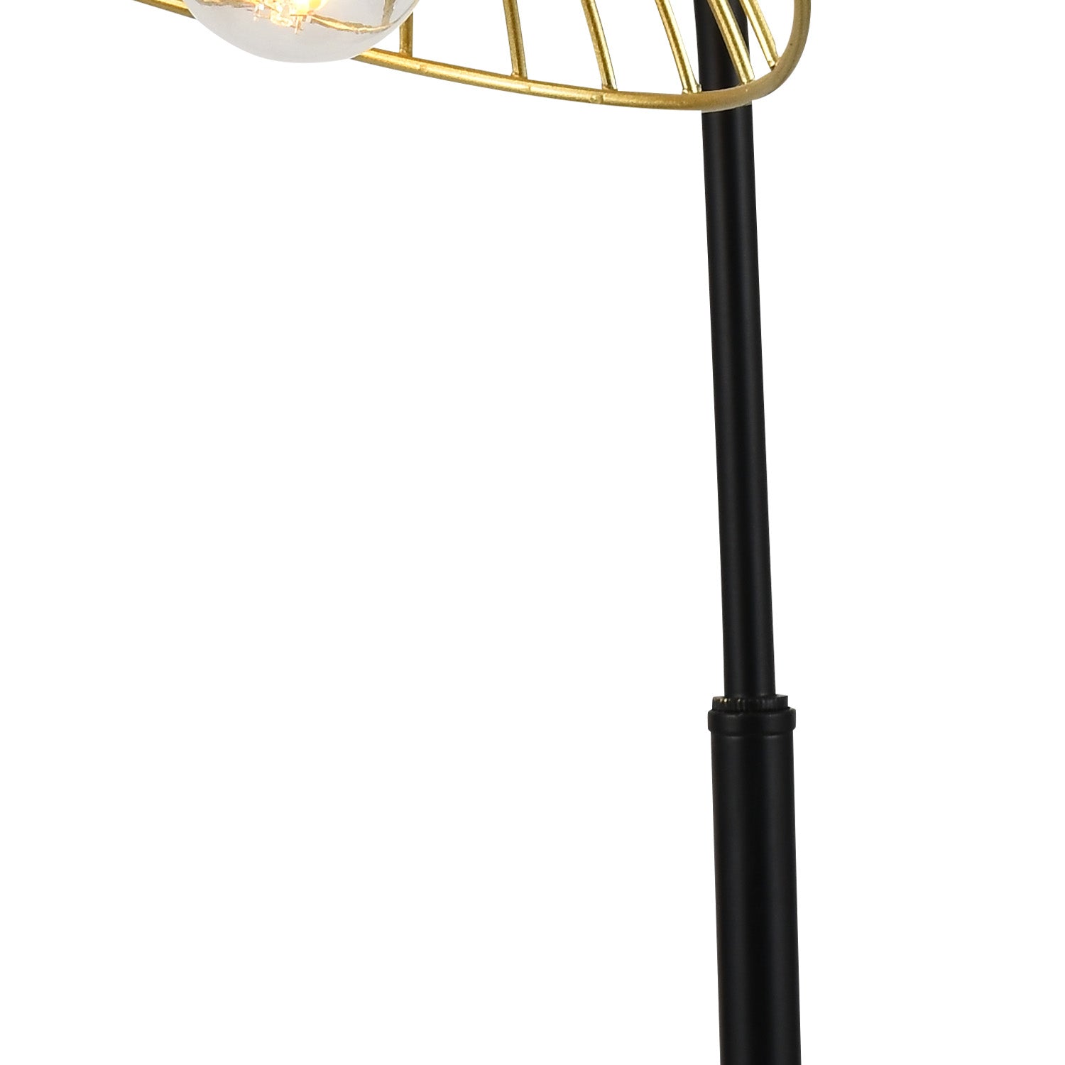 Lampara De Mesa 16X48 Angel  Dorada