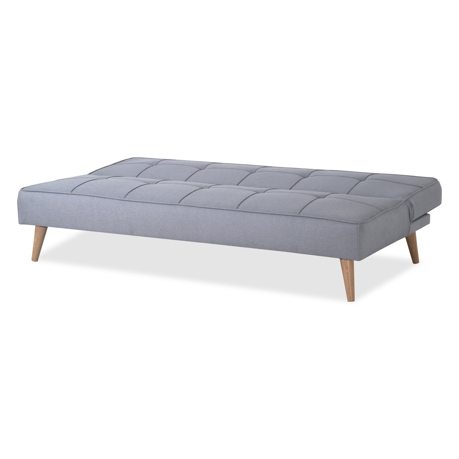 Sofá Cama Daytona Lino Haus Gris, Natural