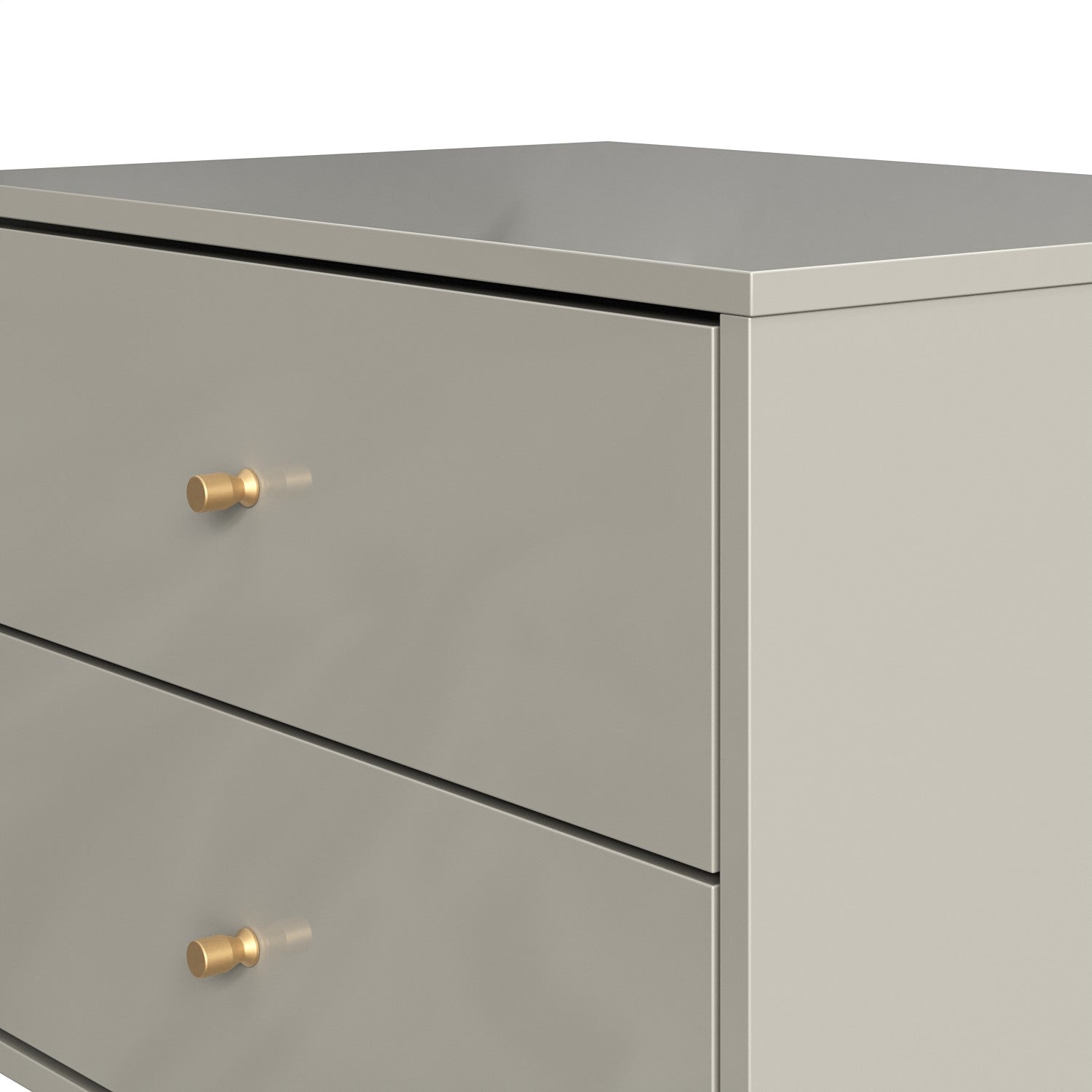 Mesa De Noche Dante 64X56X44 Gris