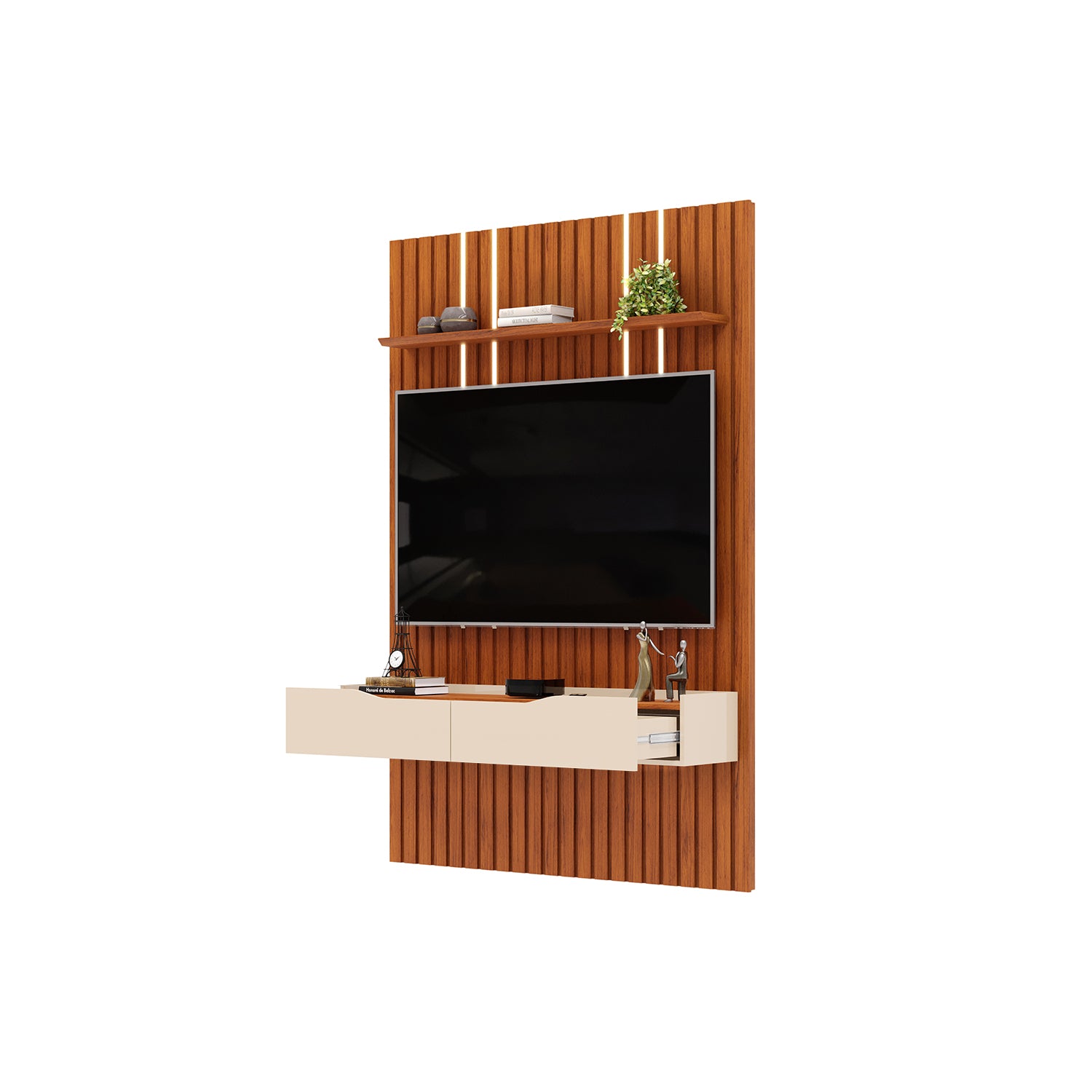 Panel De Tv Baxter Led 143X212 Natural
