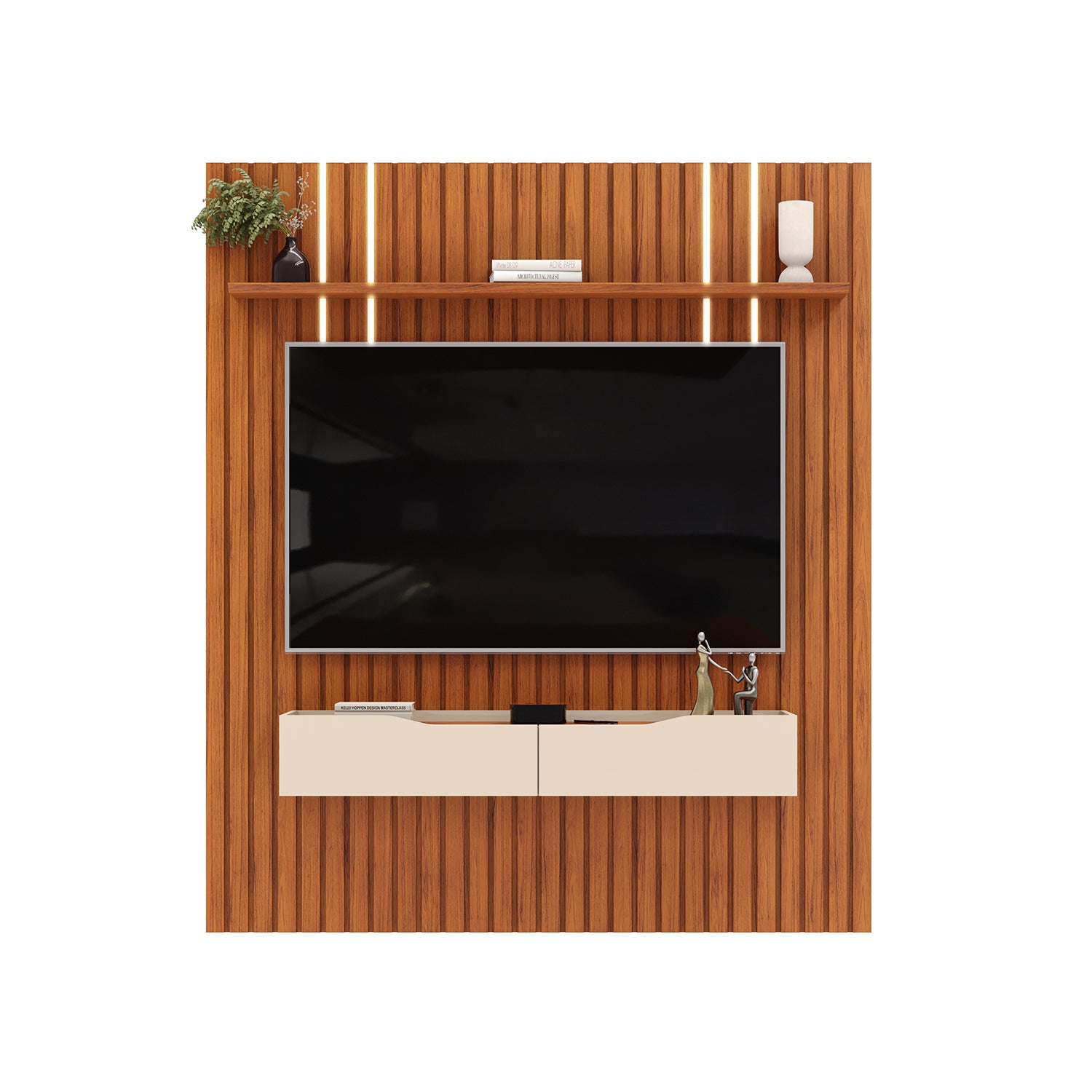 Panel De Tv Baxter Led 183X212 Natural