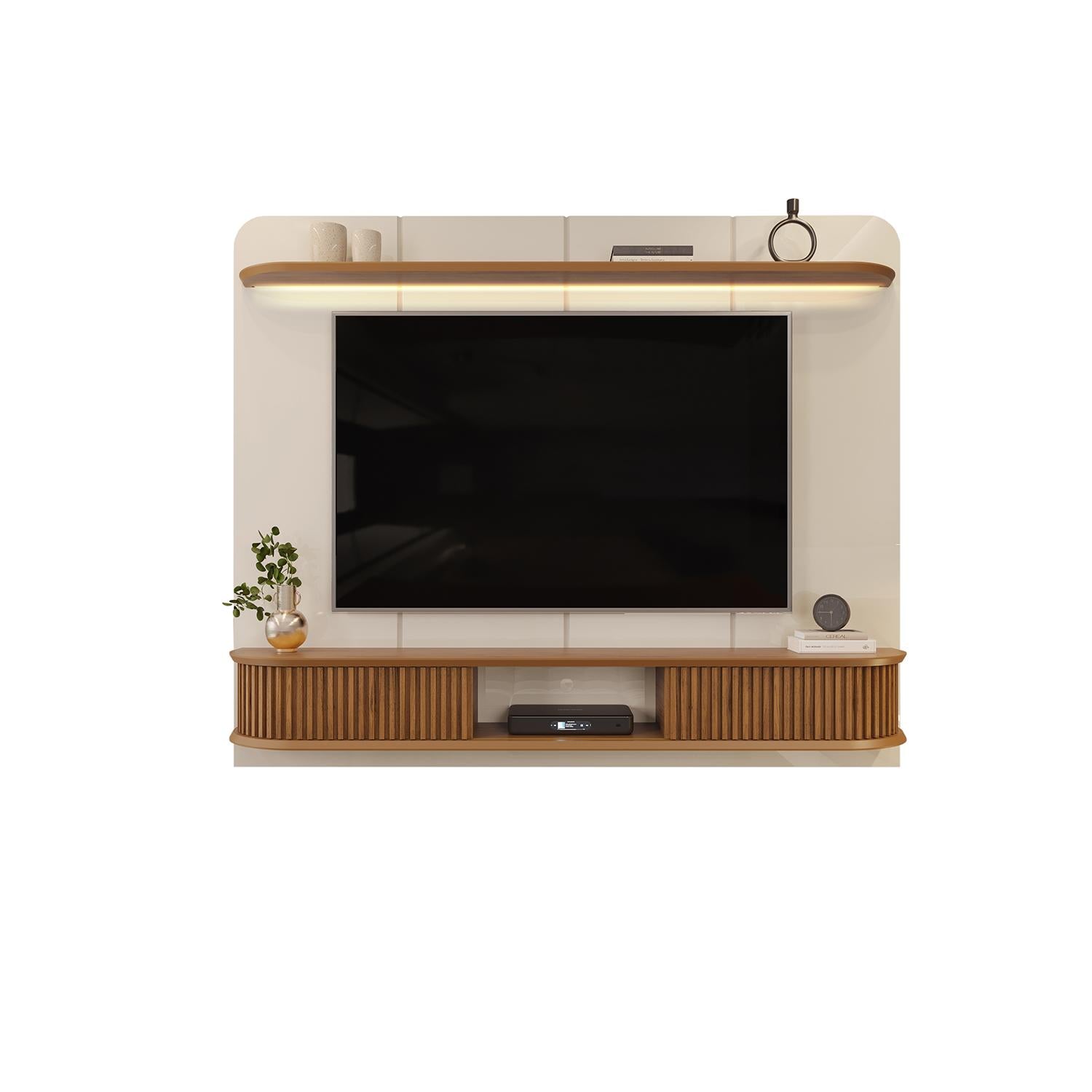 Panel Tv Cami 215X169X38 Natural, Off White