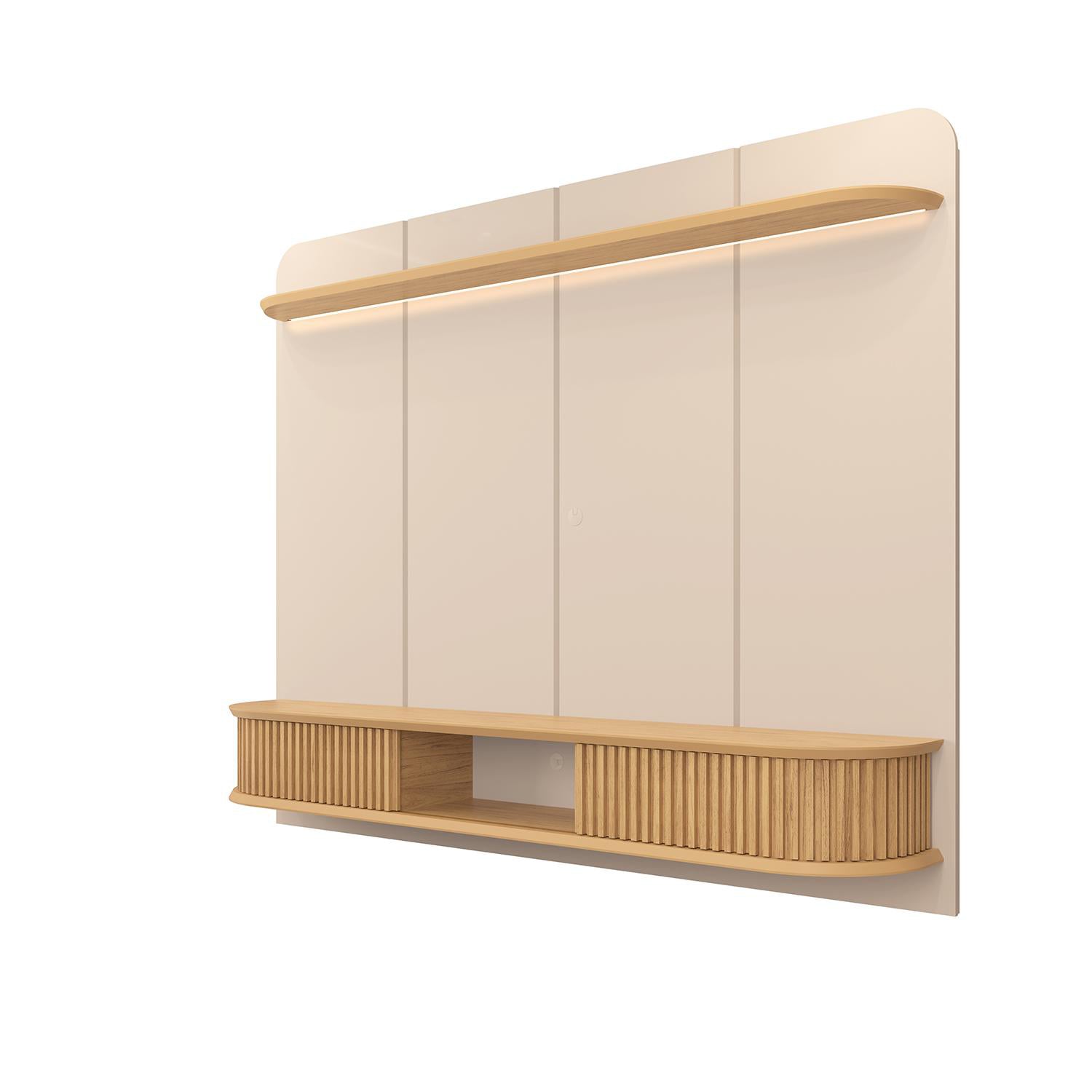 Panel Tv Cami 215X169X38 Natural, Off White