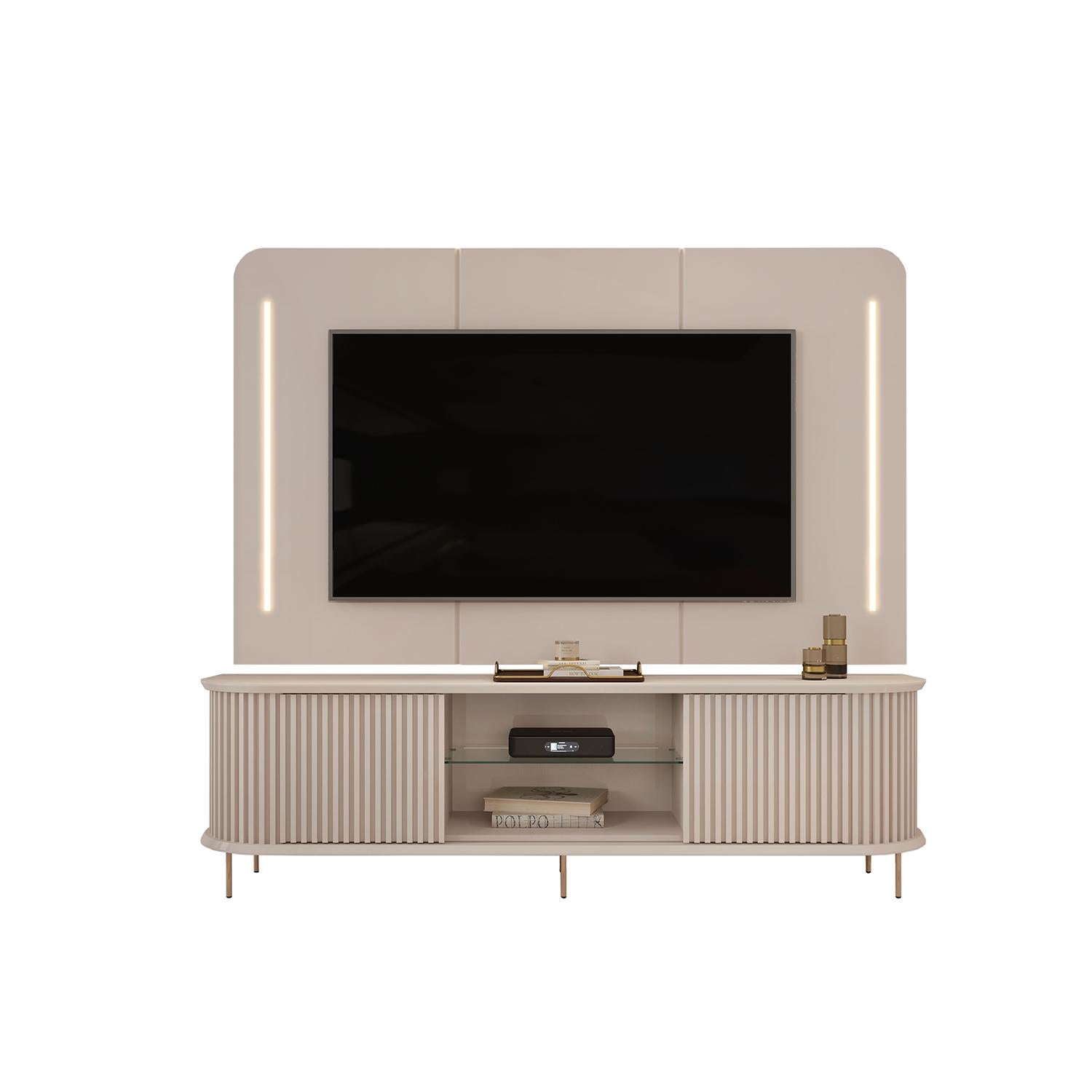 Centro De Entretenimiento Frizz 218X197X45 Off White