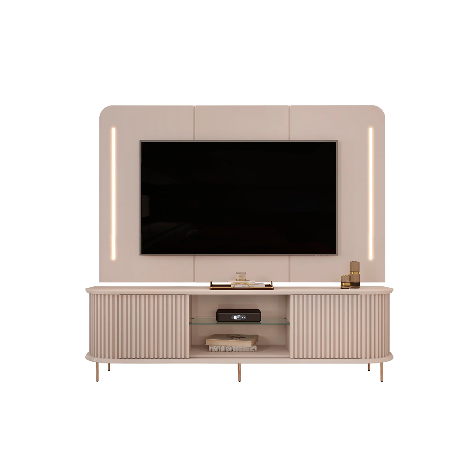 Centro De Entretenimiento Frizz 218X197X45 Off White