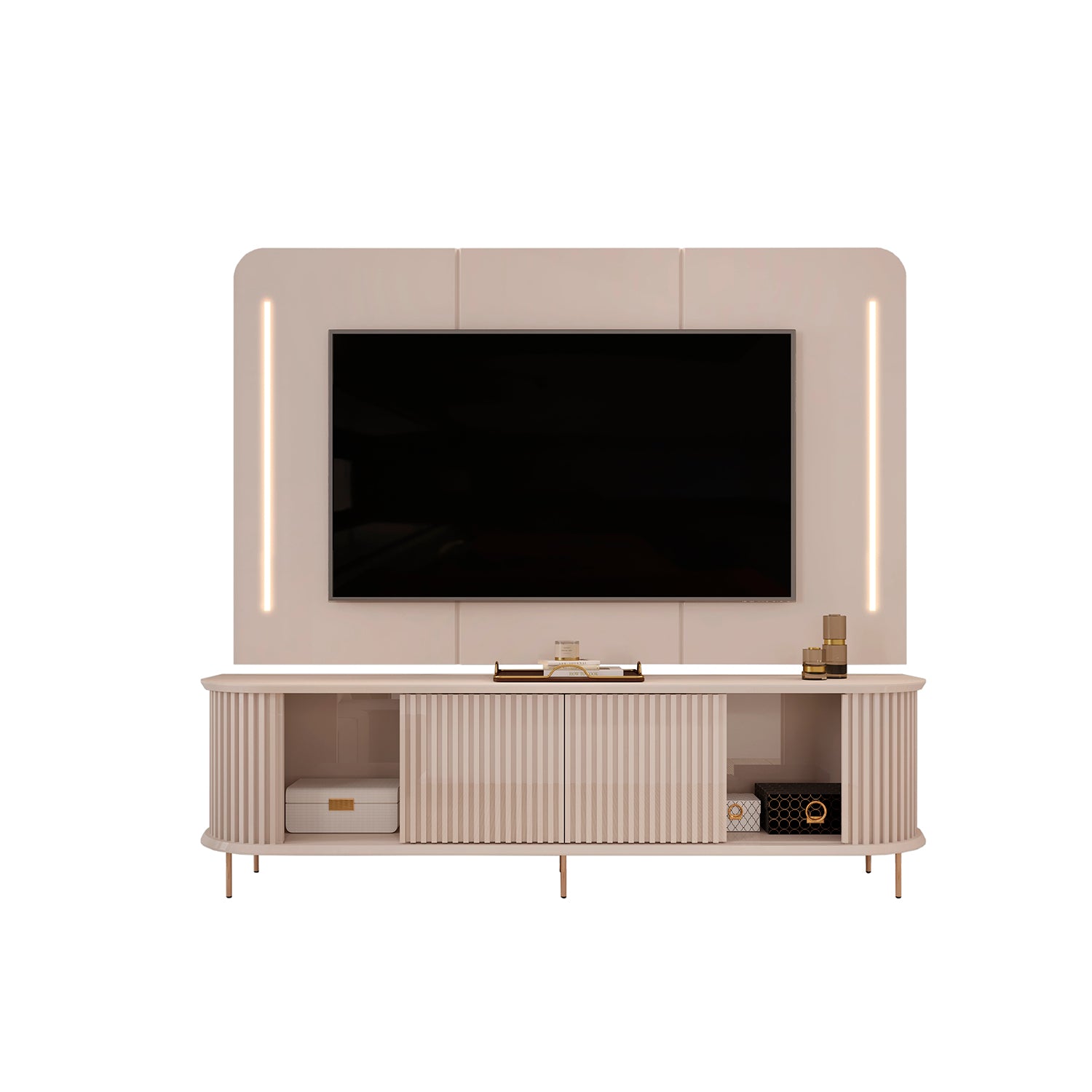 Centro De Entretenimiento Frizz 218X197X45 Off White