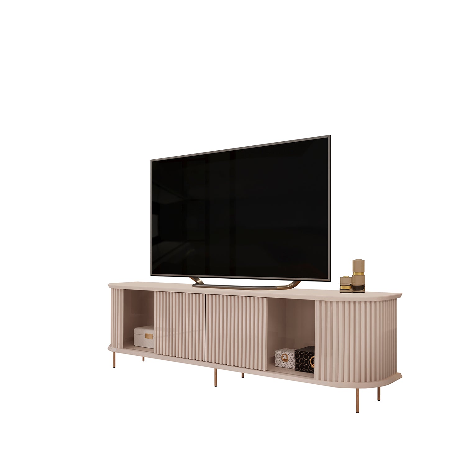 Mesa De Tv Frizz 218X62X45 Off White