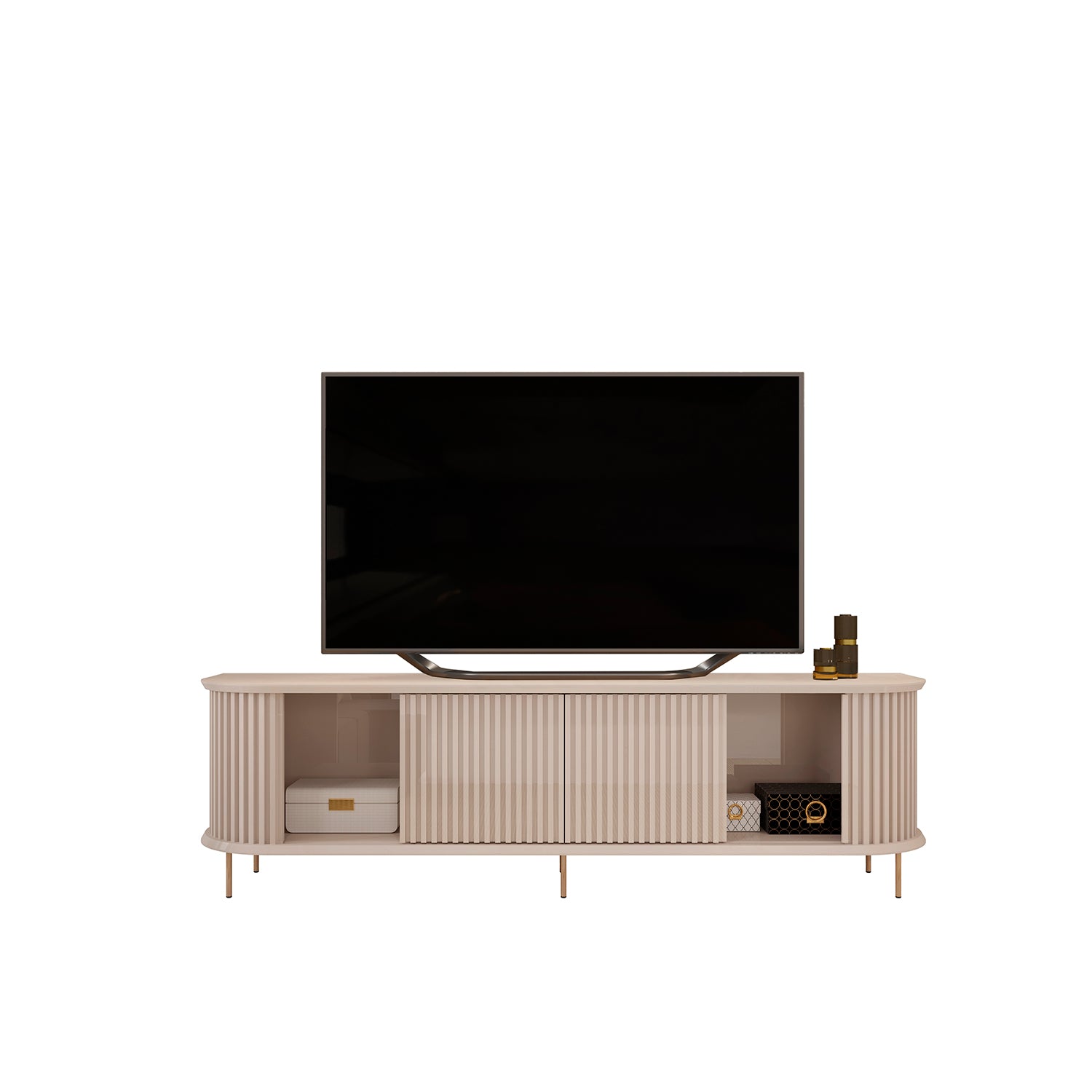 Mesa De Tv Frizz 218X62X45 Off White