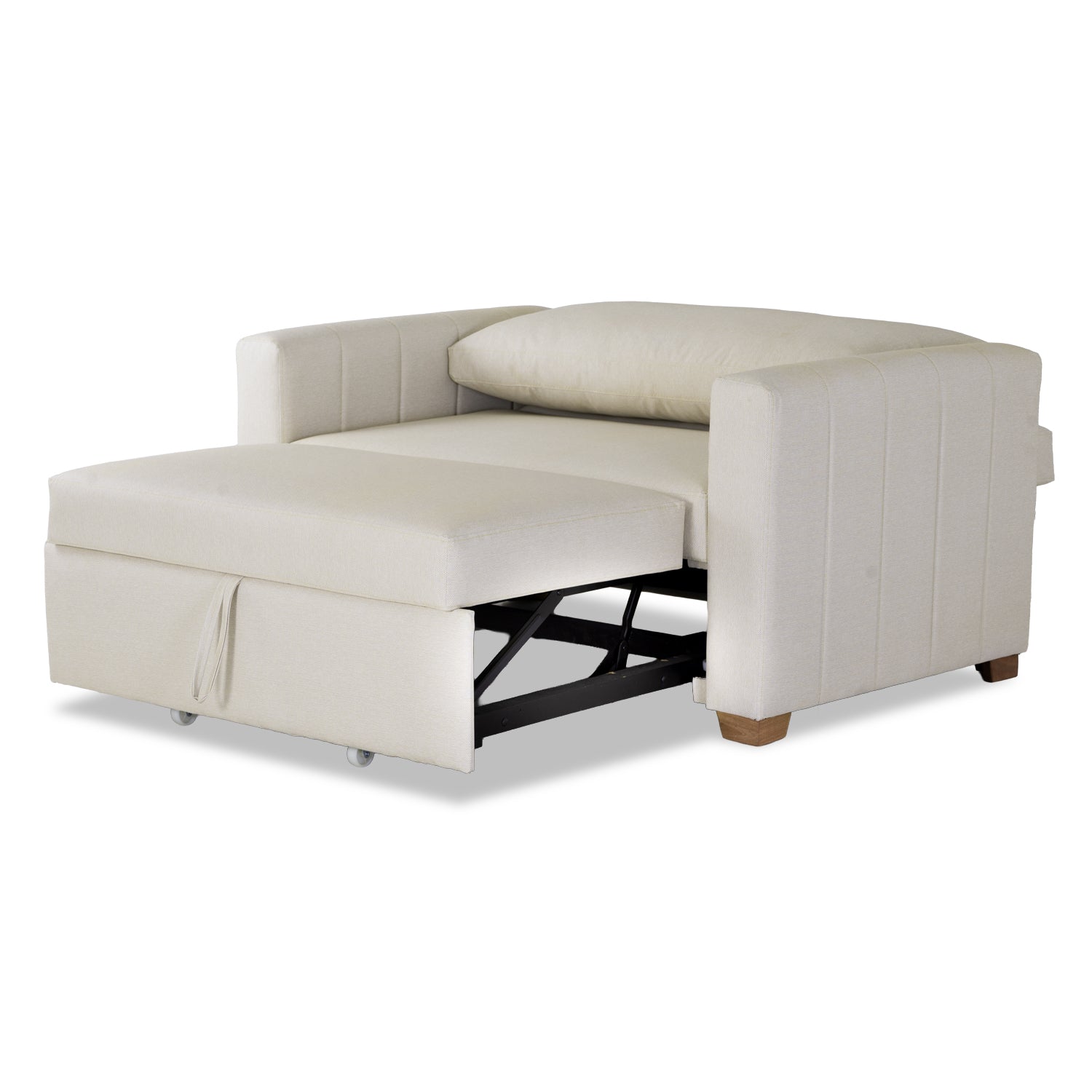 Sofá Cama Amatista Eurolino Marbella Marfil 150