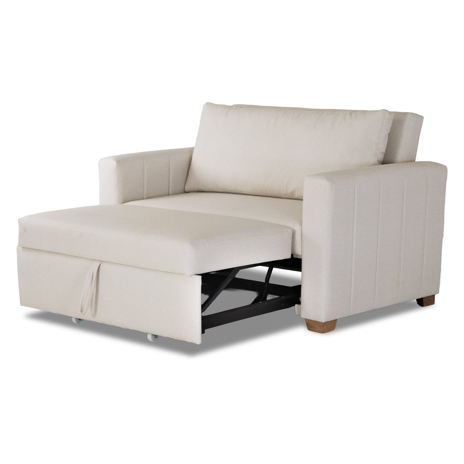 Sofá Cama Amatista Eurolino Marbella Marfil 150